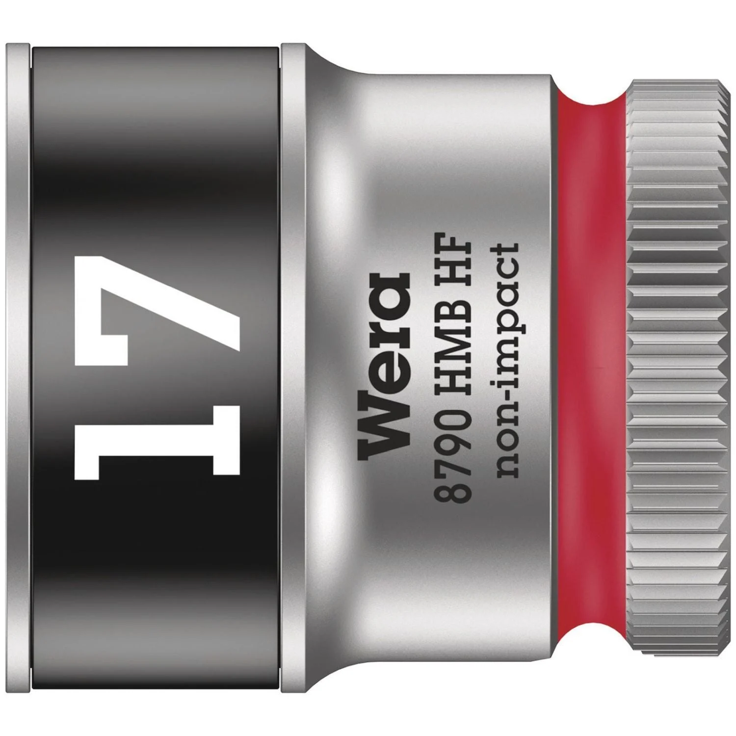 Wera 8790 Hmb Hf Zyklop Socket With 3/8-in. Drive With Holding Function, 17x29-mm.