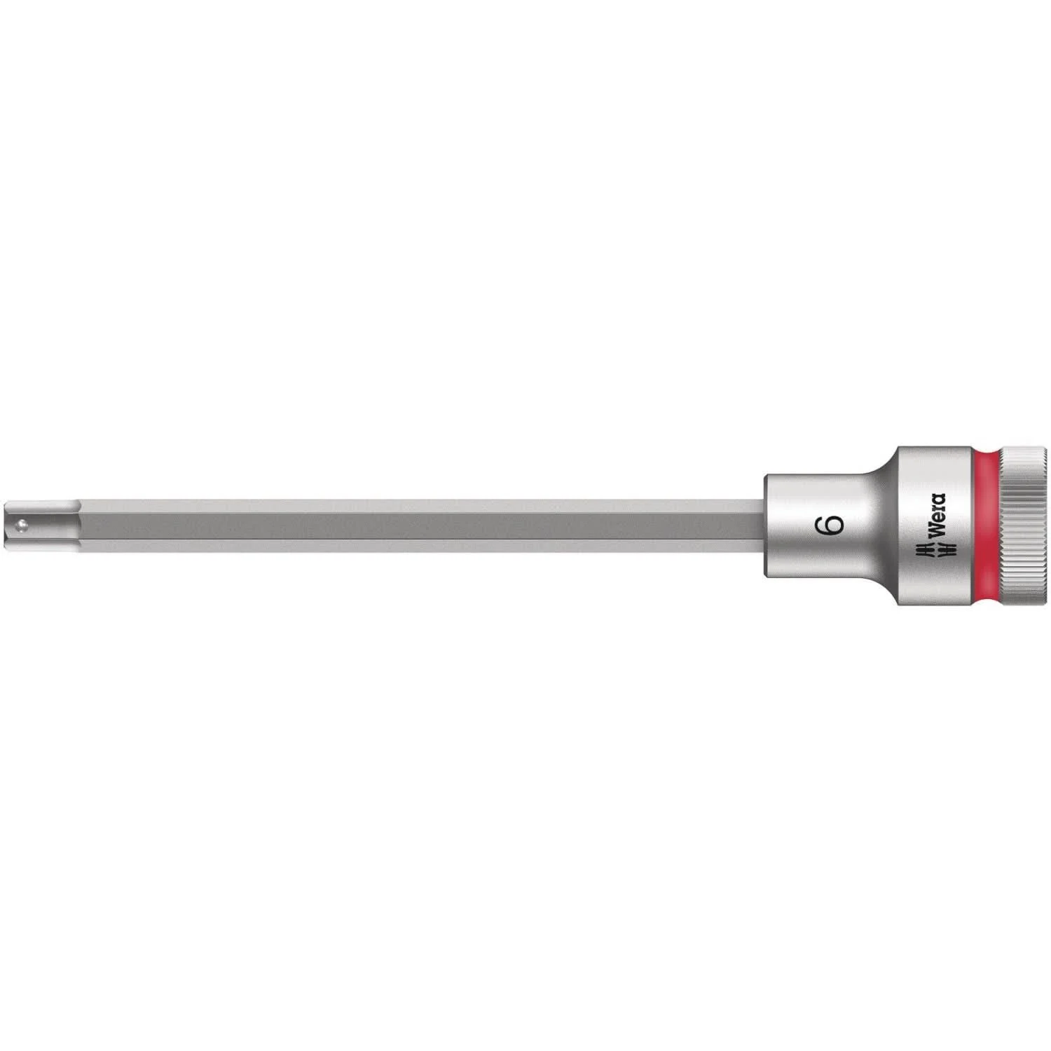 Wera 8740 C Hf Zyklop Bit Socket With 1/2-in. Drive With Holding Function, 6x140-mm.