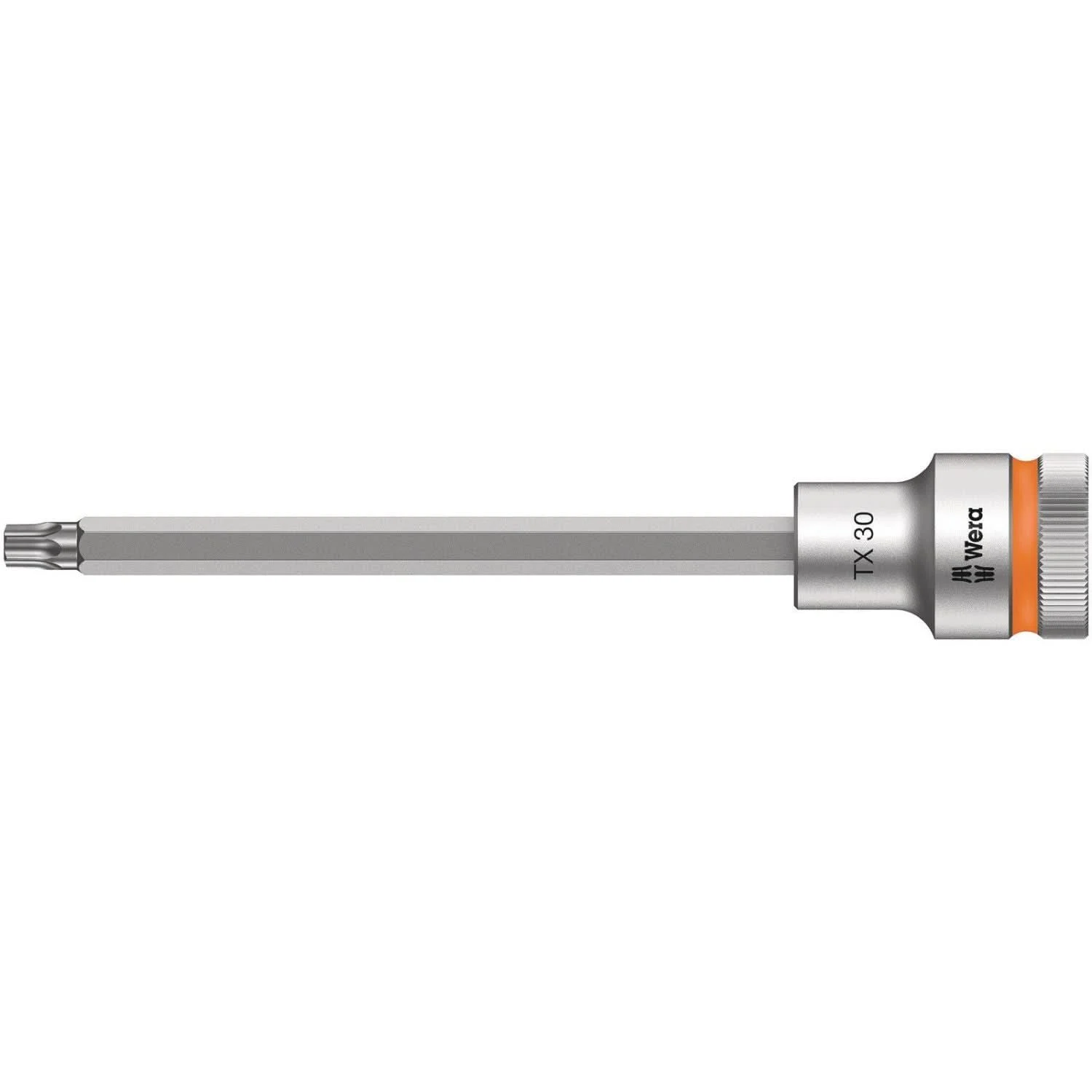 Wera 8767 C Hf Torx Zyklop Bit Socket With 1/2-in. Drive With Holding Function, Torx 30x140-mm.