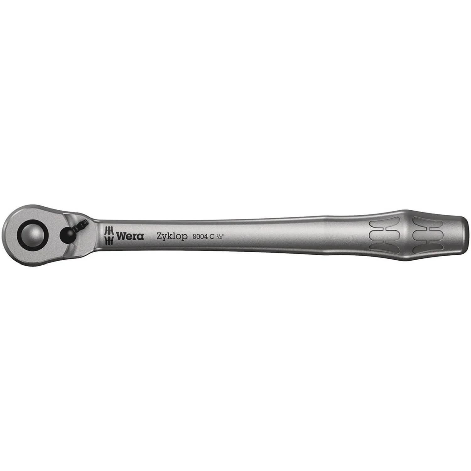Wera 8004 C Zyklop Metal Ratchet With Switch Lever And 1/2-in. Drive, 1/2-in.x281-mm.