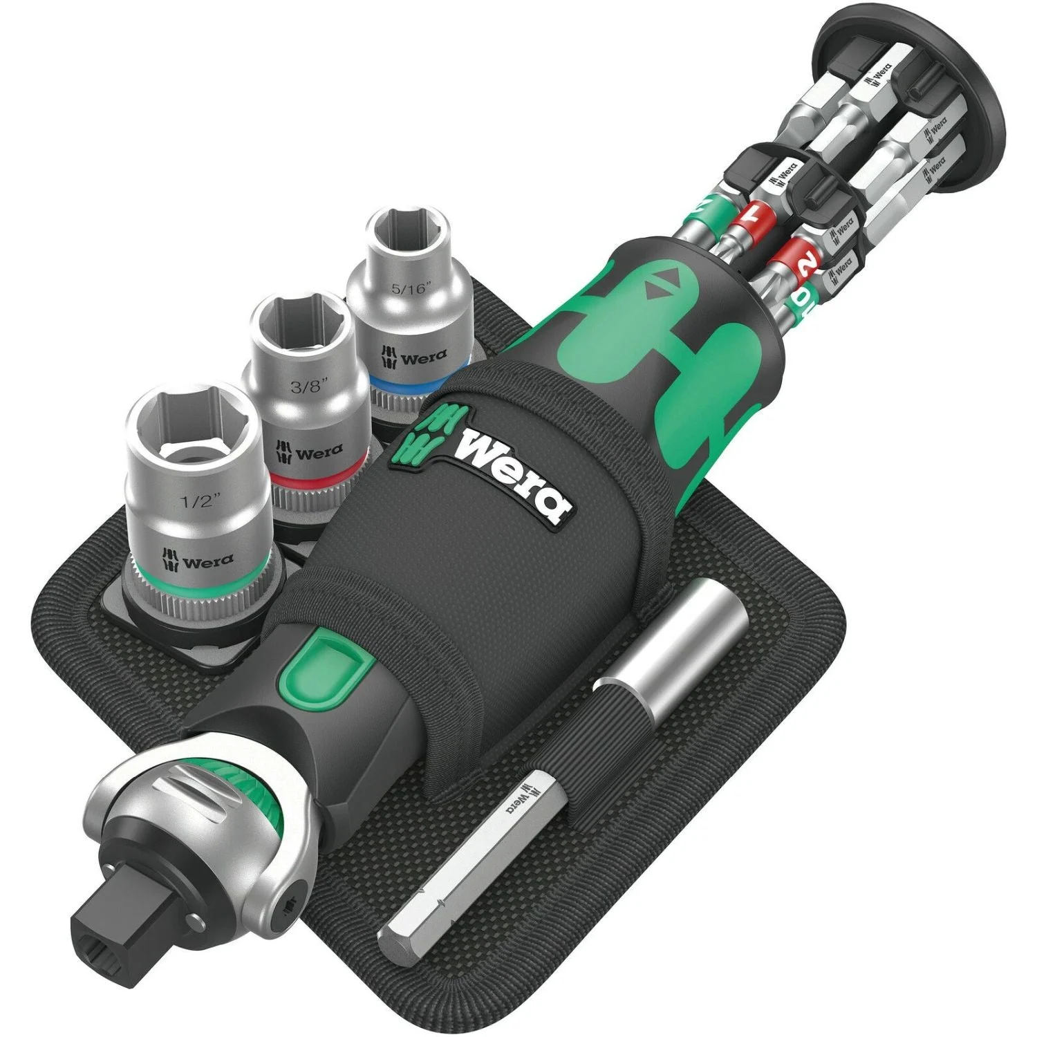 Wera 8009 Zyklop Pocket Imperial Set 2, 18-Pieces