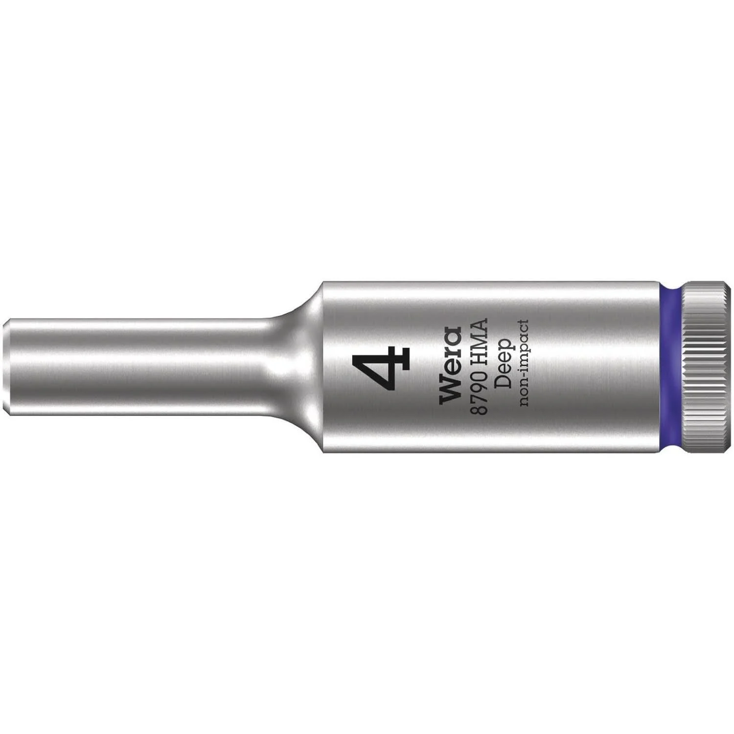 Wera 8790 Hma Deep 1/4-in. Socket, 4x50-mm.
