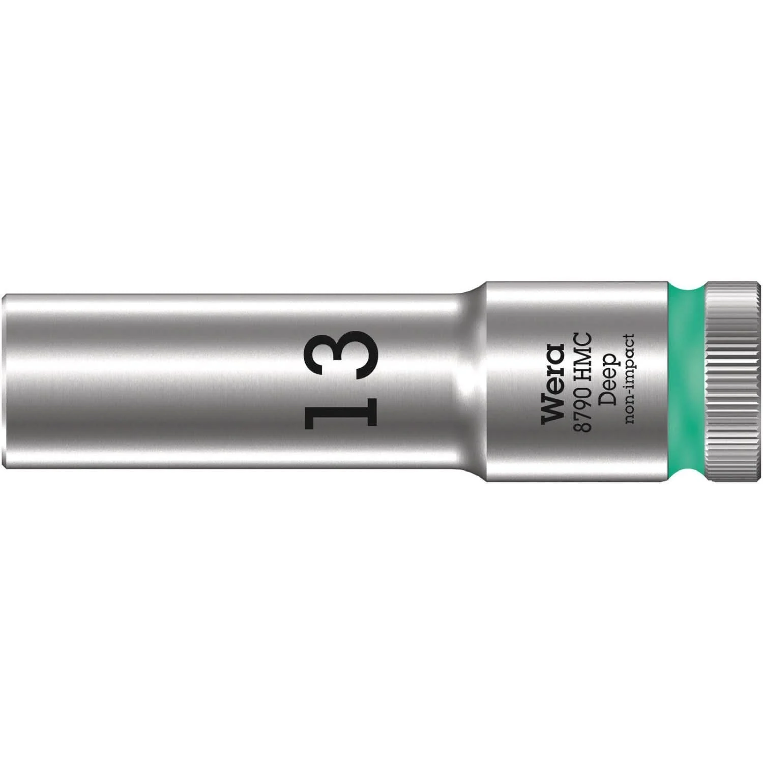 Wera 8790 Hmc Deep Socket With 1/2-in. Drive, 13x83-mm.