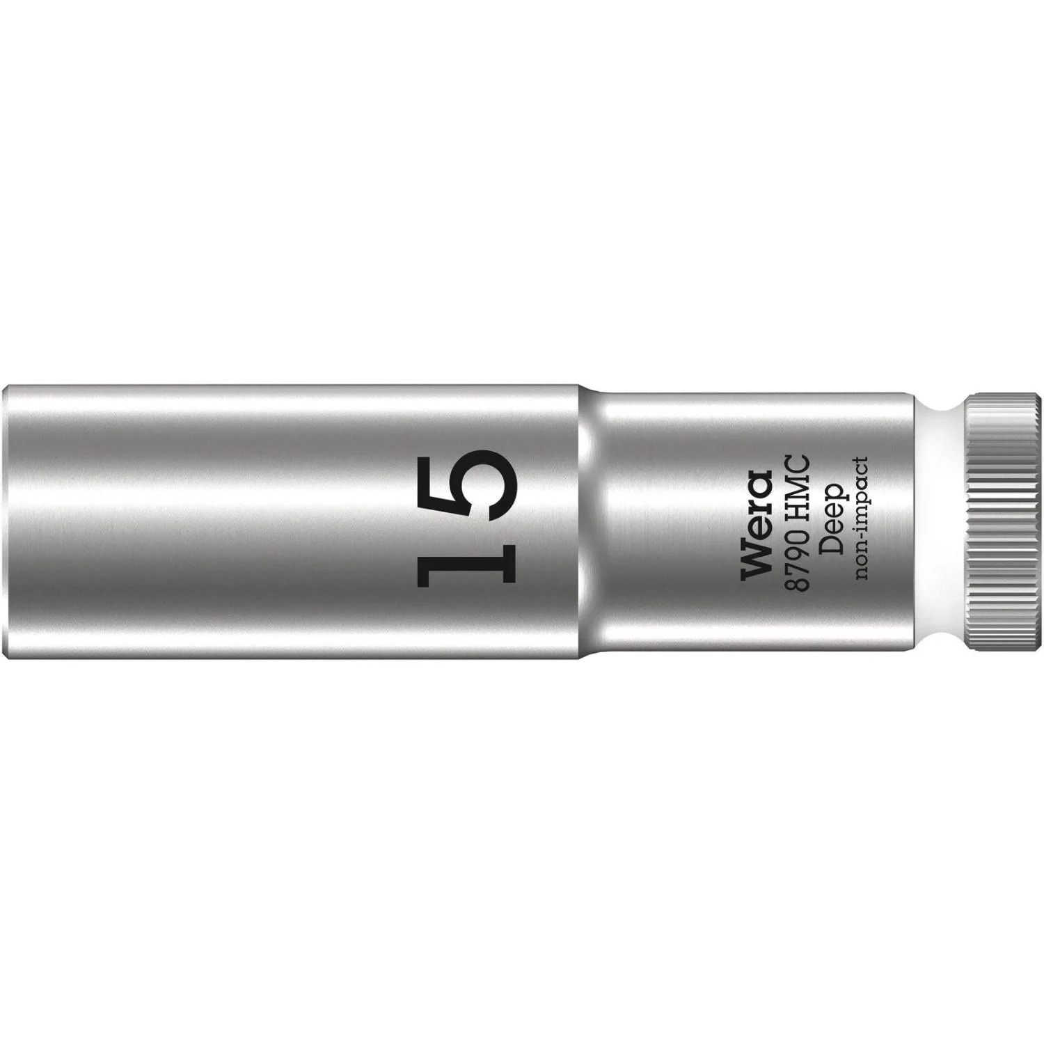 Wera 8790 Hmc Deep Socket With 1/2-in. Drive, 15x83-mm.