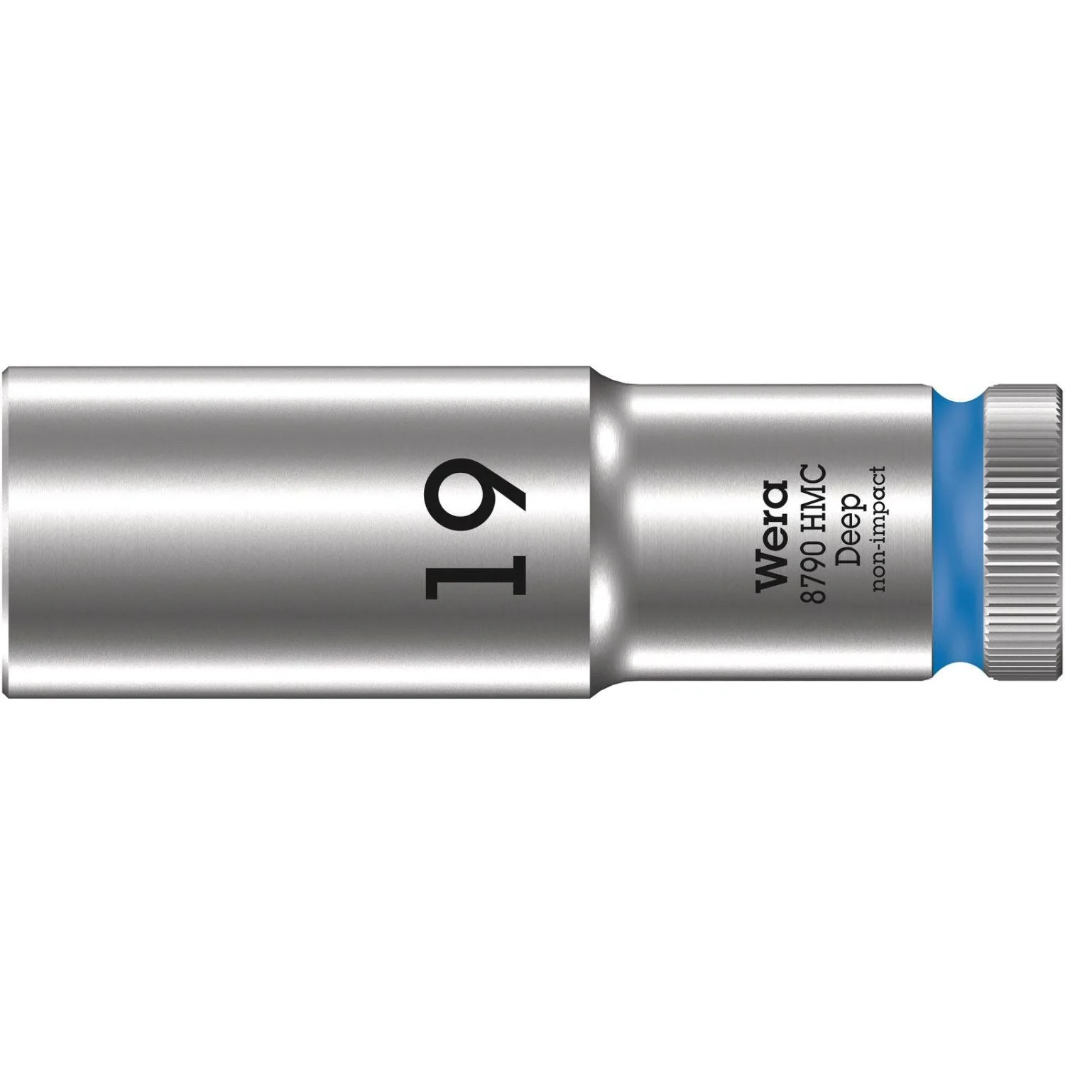 Wera 8790 Hmc Deep Socket With 1/2-in. Drive, 19x83-mm.