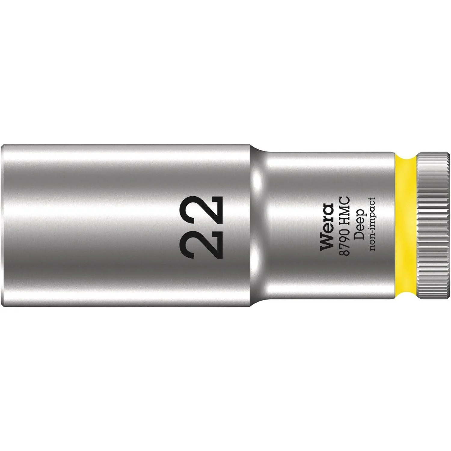 Wera 8790 Hmc Deep Socket With 1/2-in. Drive, 22x83-mm.