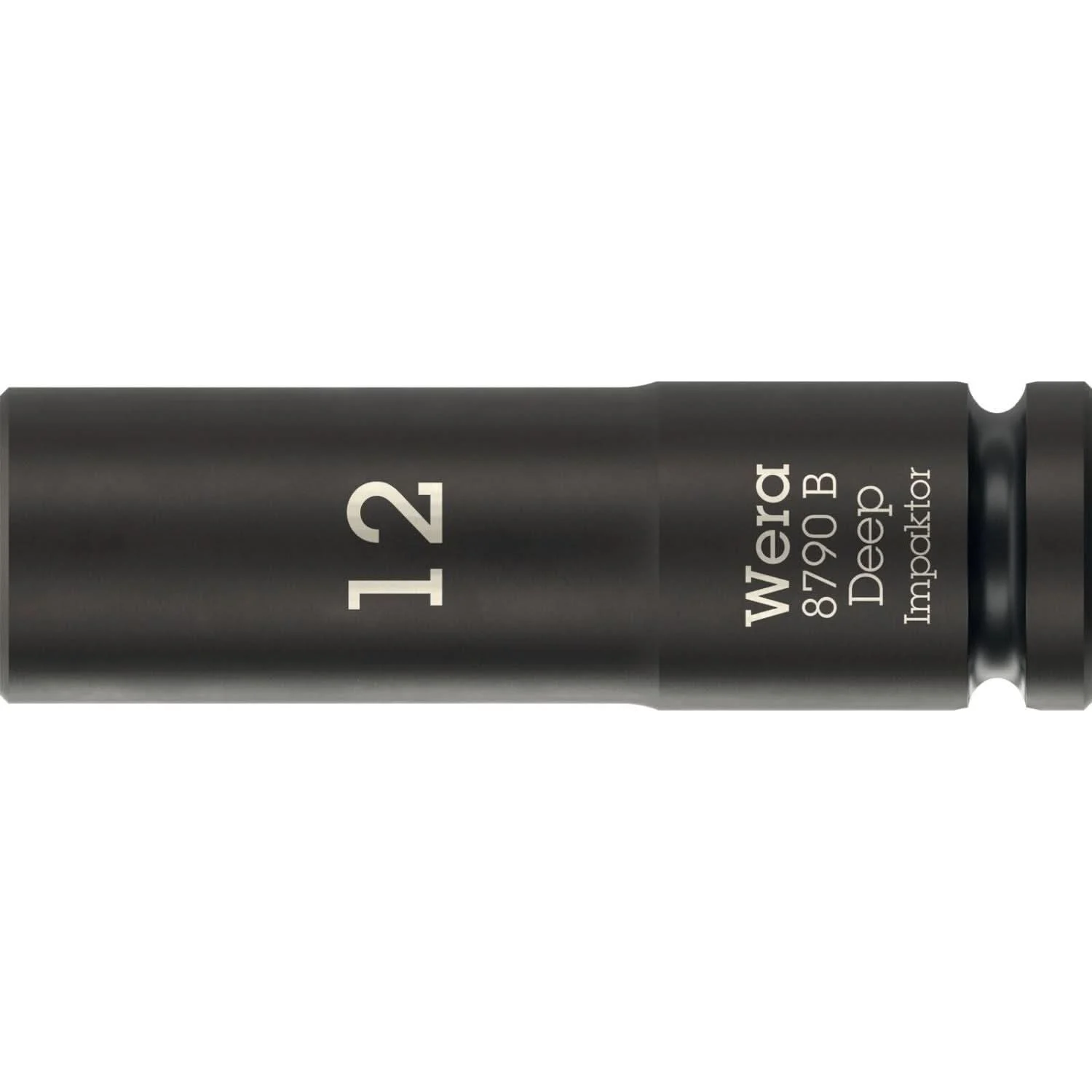 Wera 8790 B Impaktor Deep Socket With 3/8-in. Drive, 12x63-mm.
