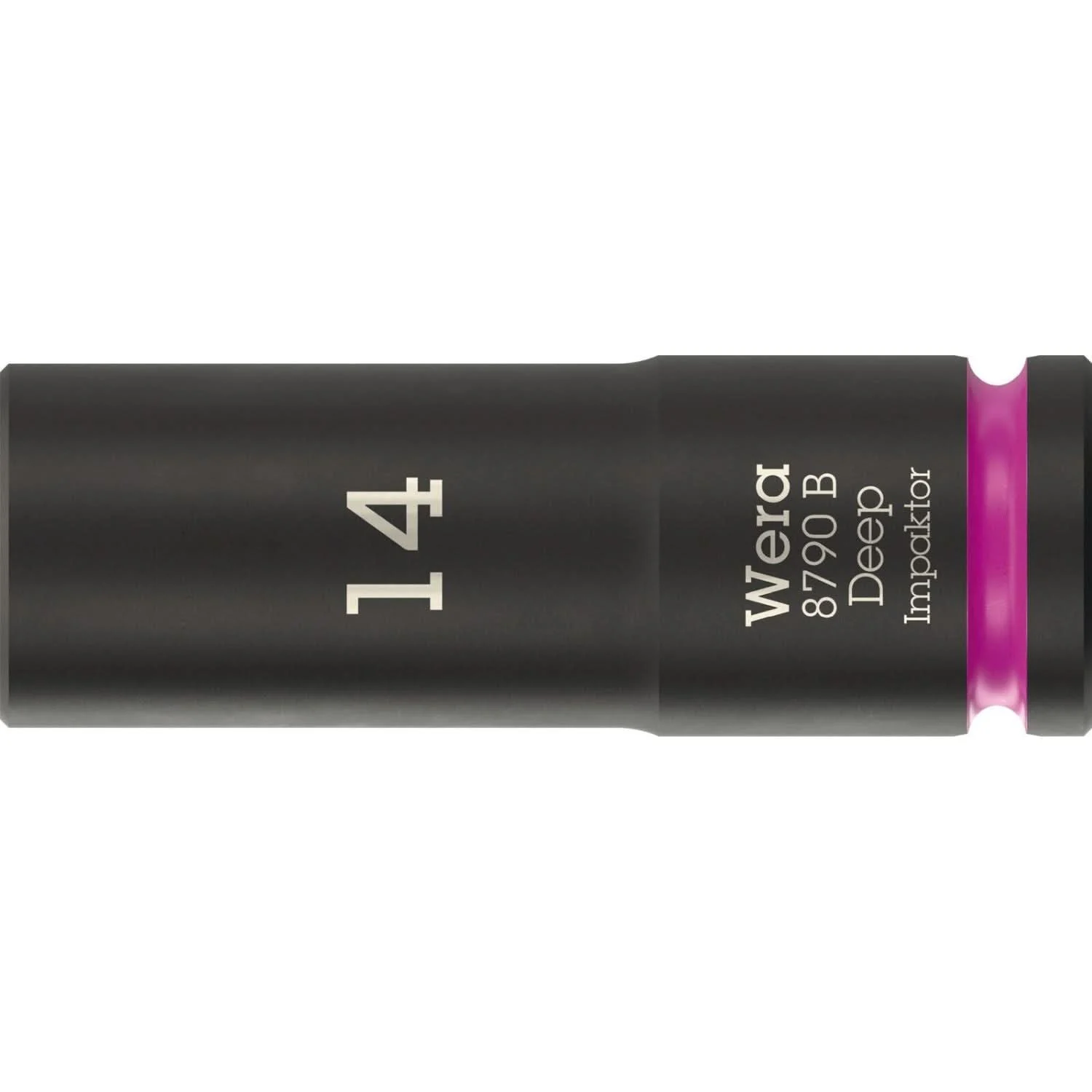 Wera 8790 B Impaktor Deep Socket With 3/8-in. Drive, 14x63-mm.