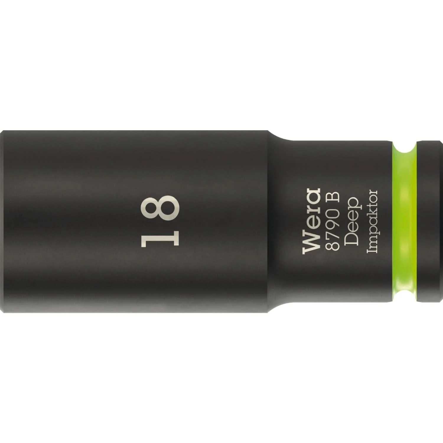 Wera 8790 B Impaktor Deep Socket With 3/8-in. Drive, 18x63-mm.