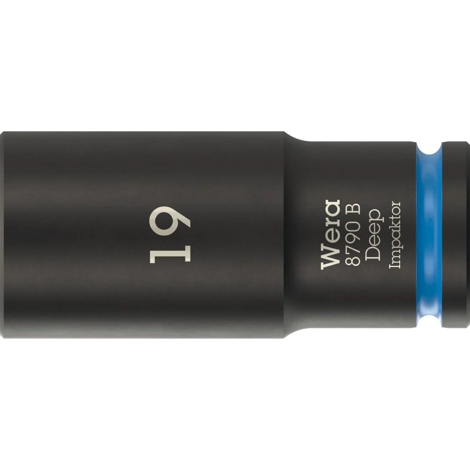 Wera 8790 B Impaktor Deep Socket With 3/8-in. Drive, 19x63-mm.