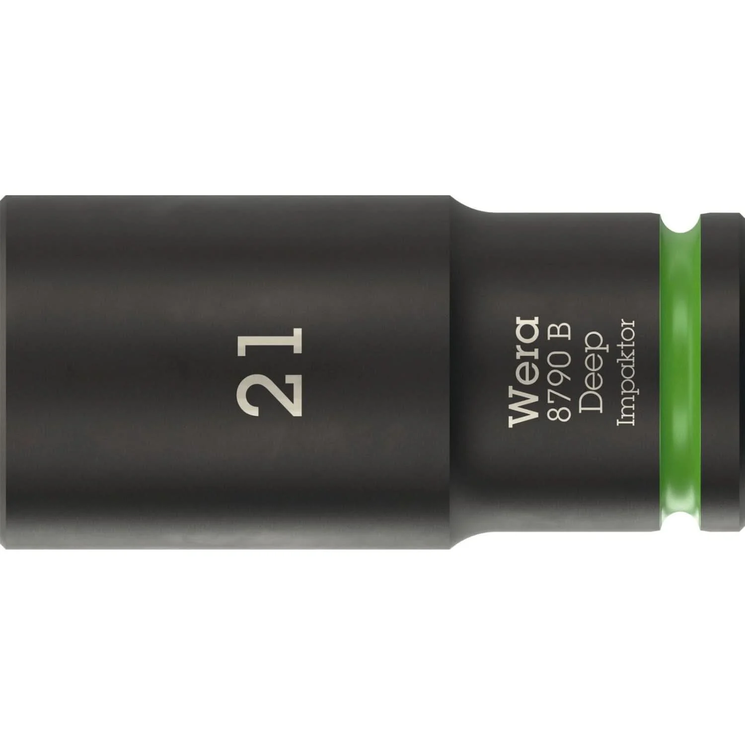 Wera 8790 B Impaktor Deep Socket With 3/8-in. Drive, 21x63-mm.