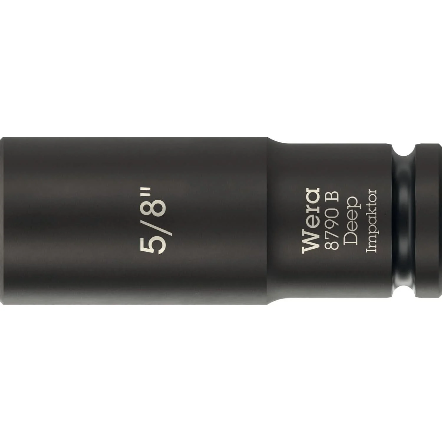 Wera 8790 B Impaktor Deep Socket With 3/8-in. Drive, 5/8-in.x63-mm.