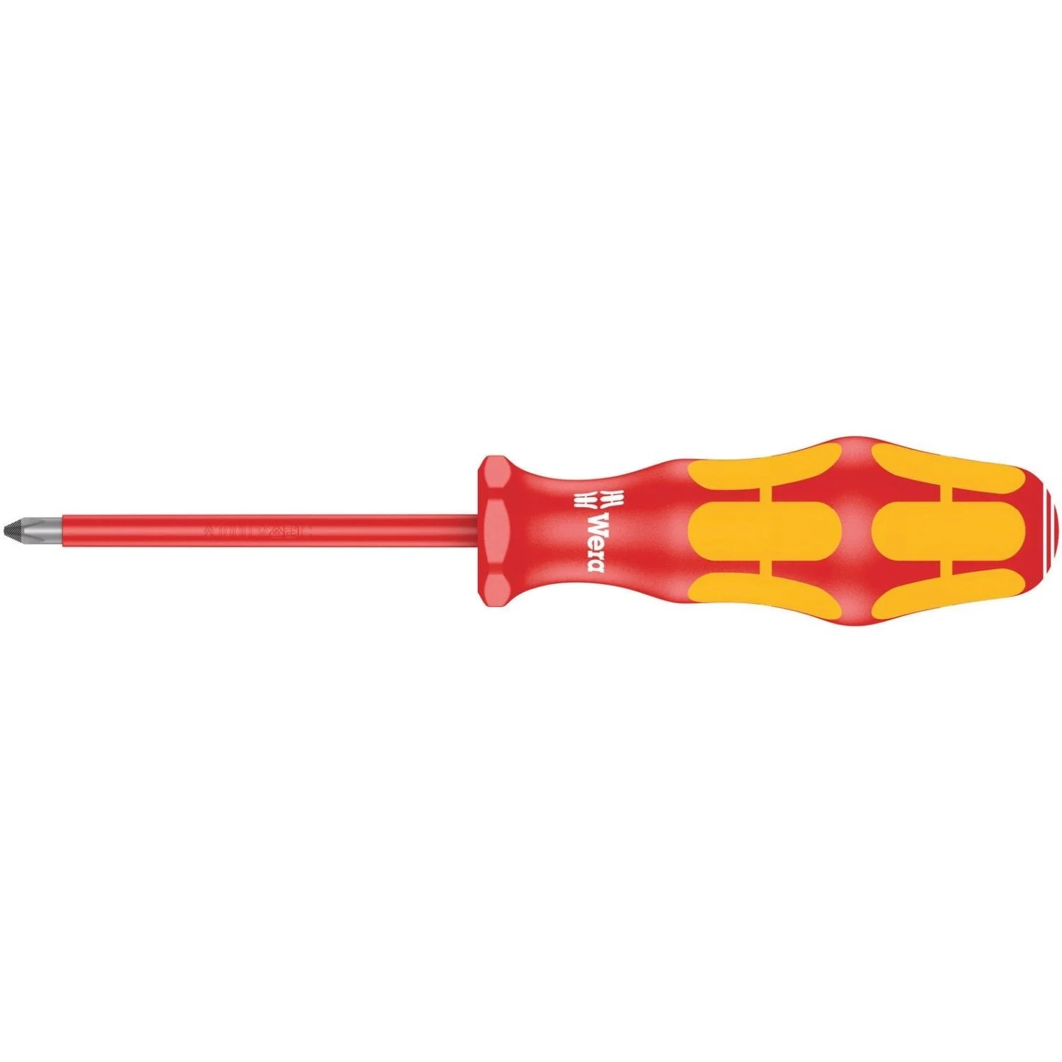Wera 162 I Ph VDE Insulated Screwdriver For Phillips Screws, Ph 1x80-mm.