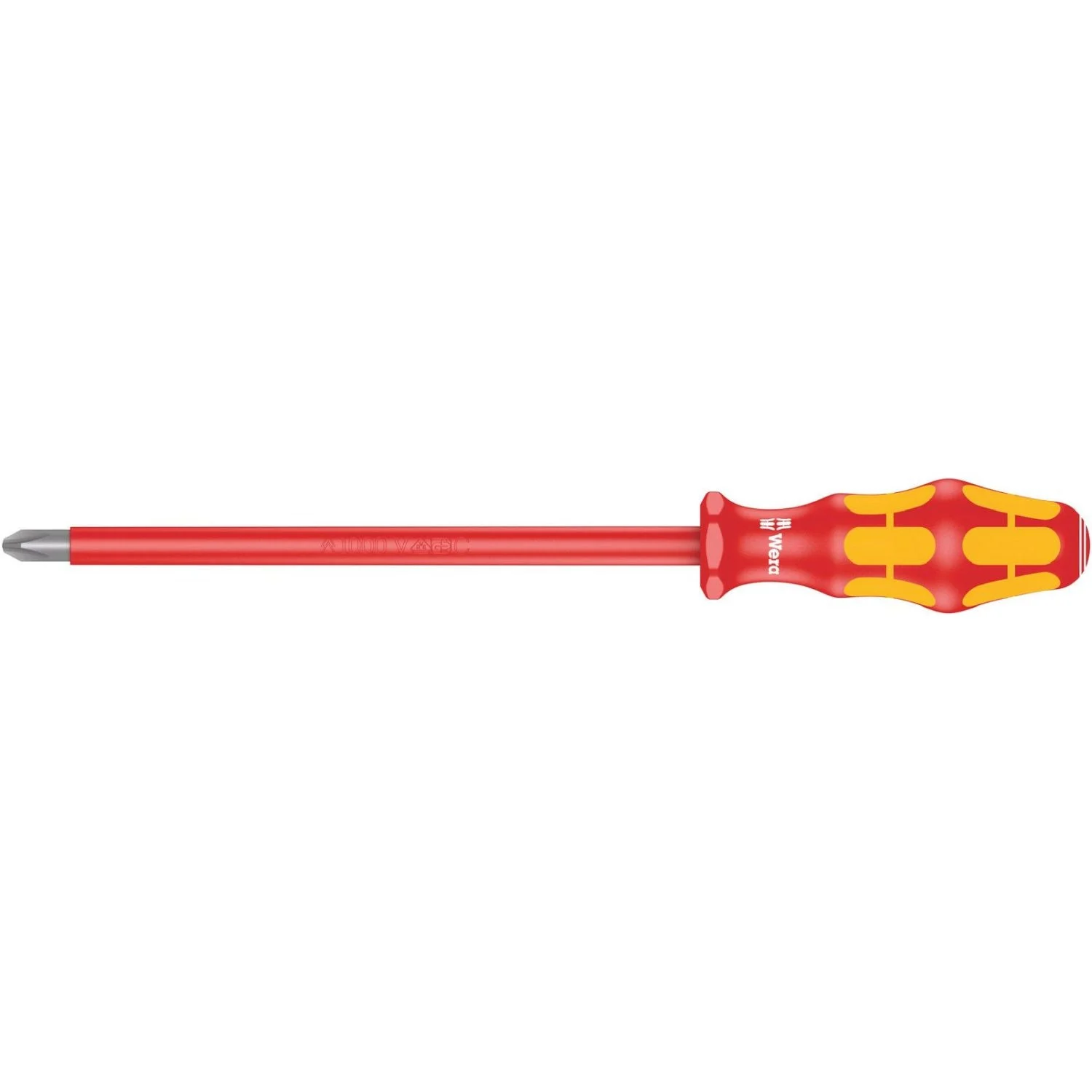 Wera 162 I Ph VDE Insulated Screwdriver For Phillips Screws, Ph 4x200-mm.