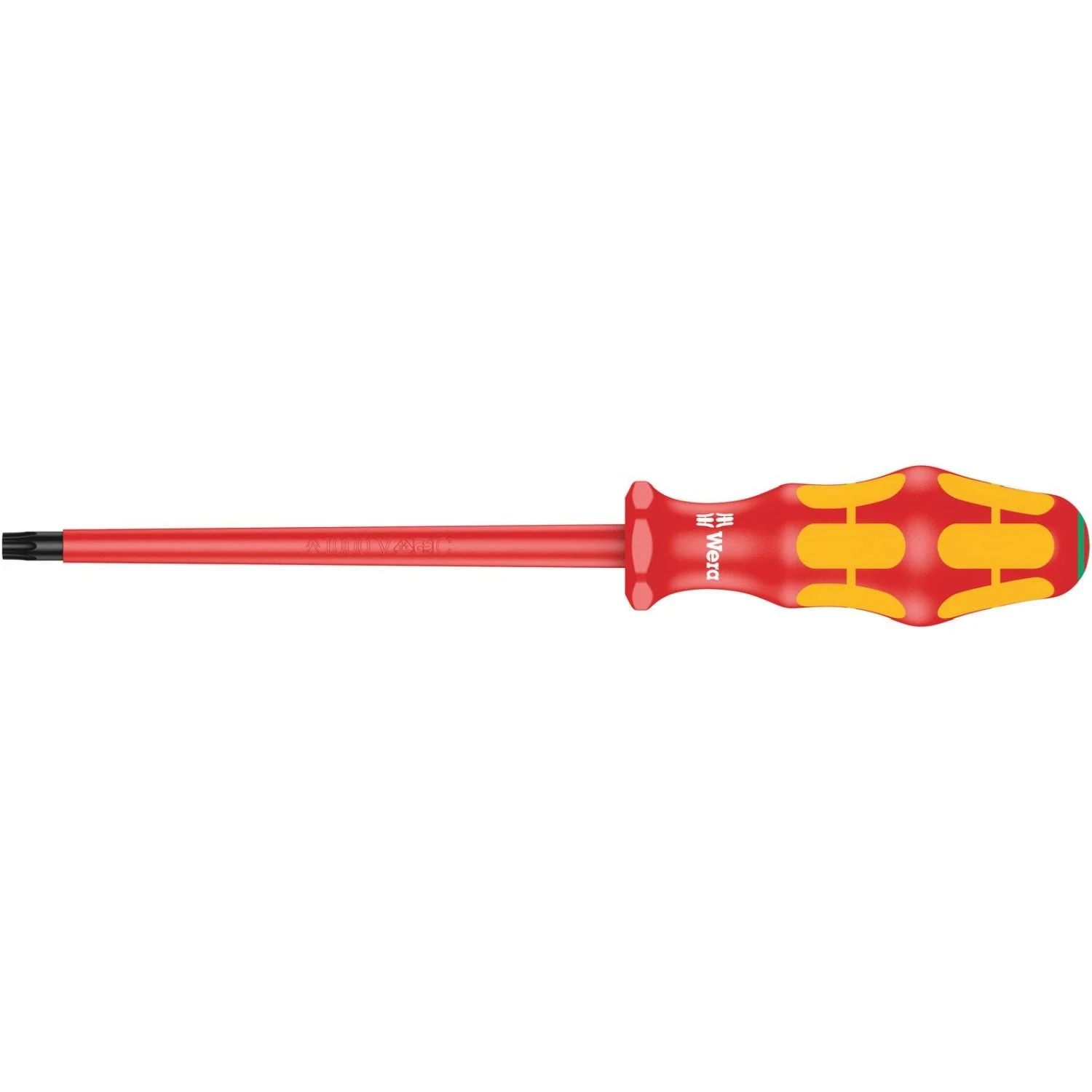 Wera 167 I VDE Insulated Screwdriver For Torx Screws, Torx 40x150-mm.