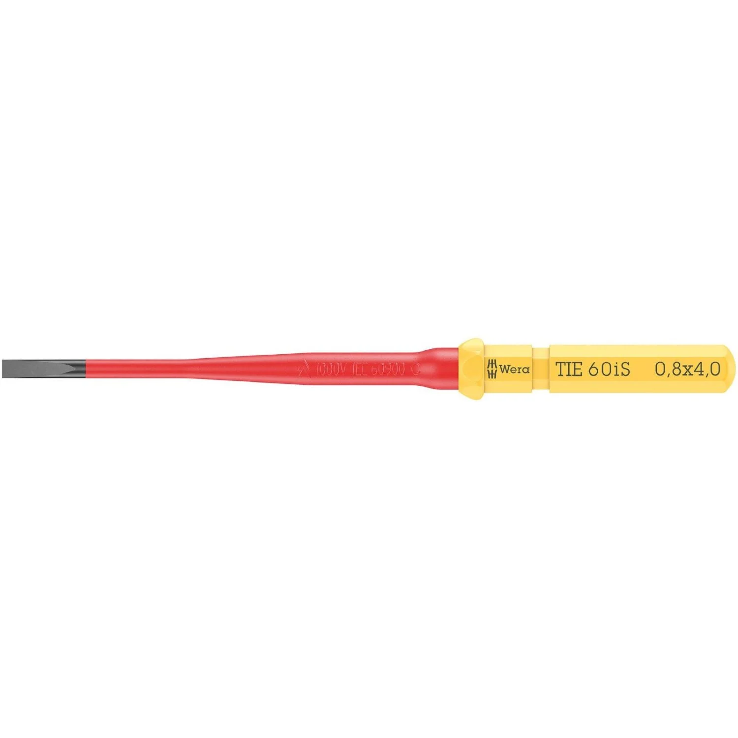 Wera Kraftform Kompakt VDE 60 Is Take It Easy, 0.8x4x157-mm.