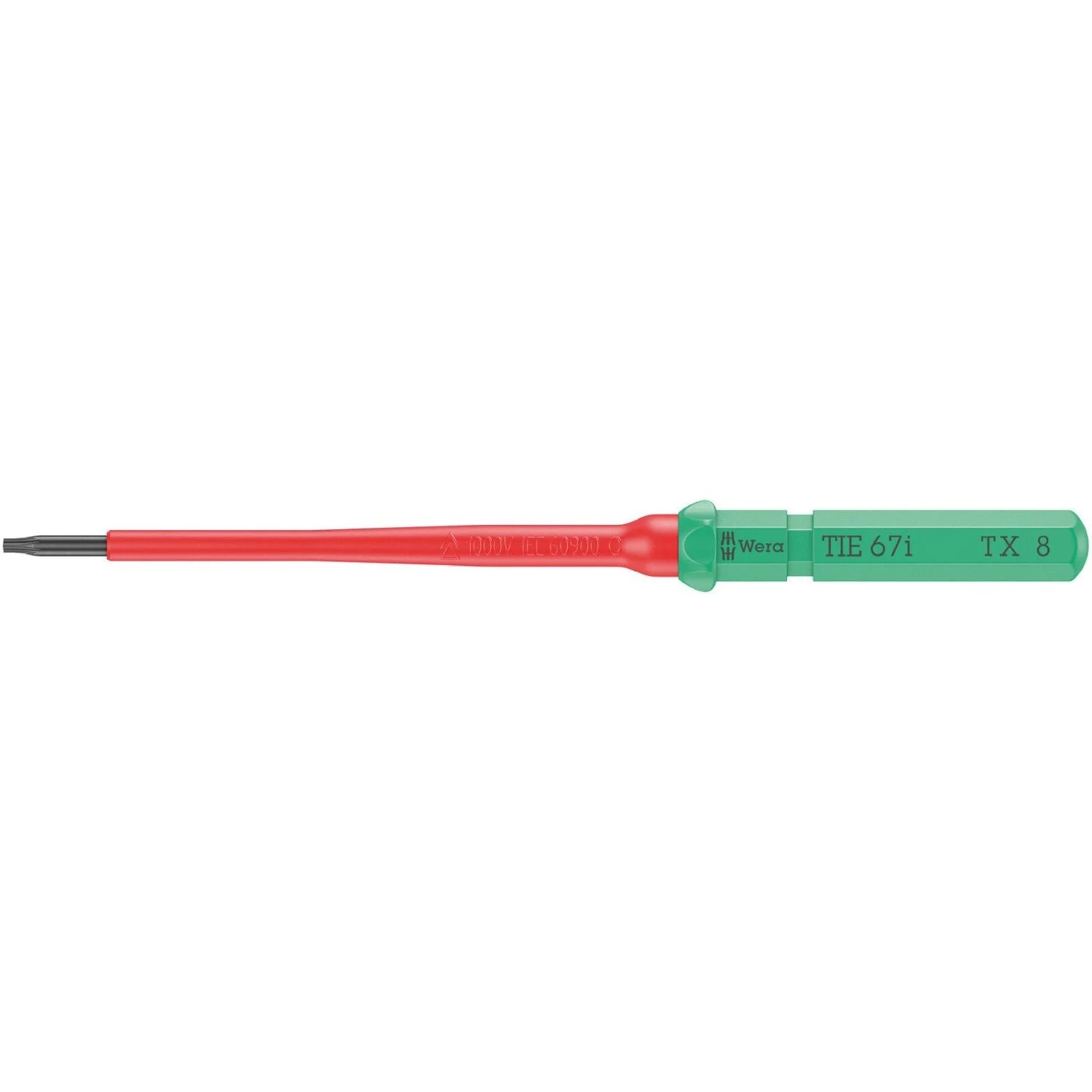 Wera Kraftform Kompakt VDE 67 I Torx Take It Easy, Torx 8x157-mm.
