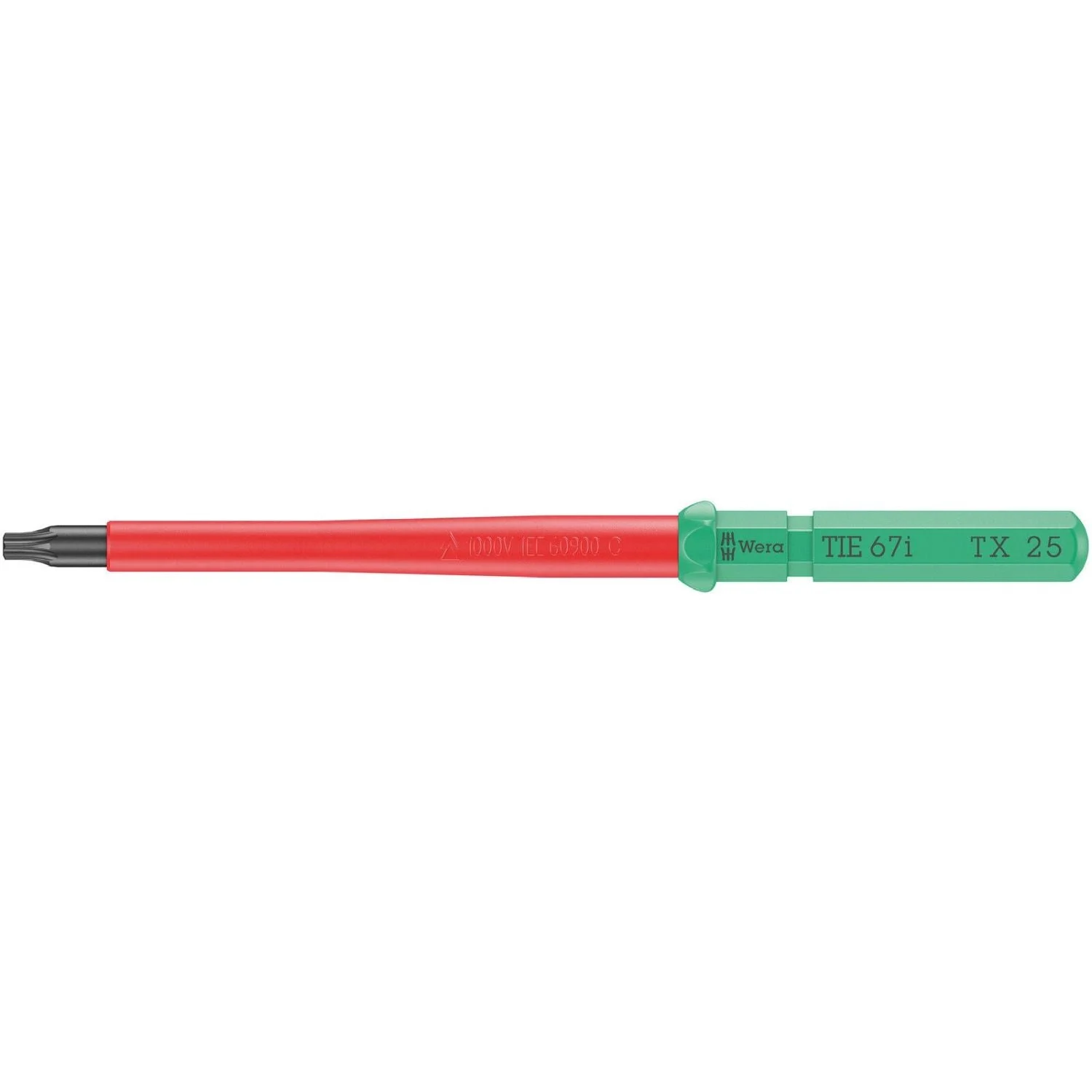 Wera Kraftform Kompakt VDE 67 I Torx Take It Easy, Torx 25x157-mm.
