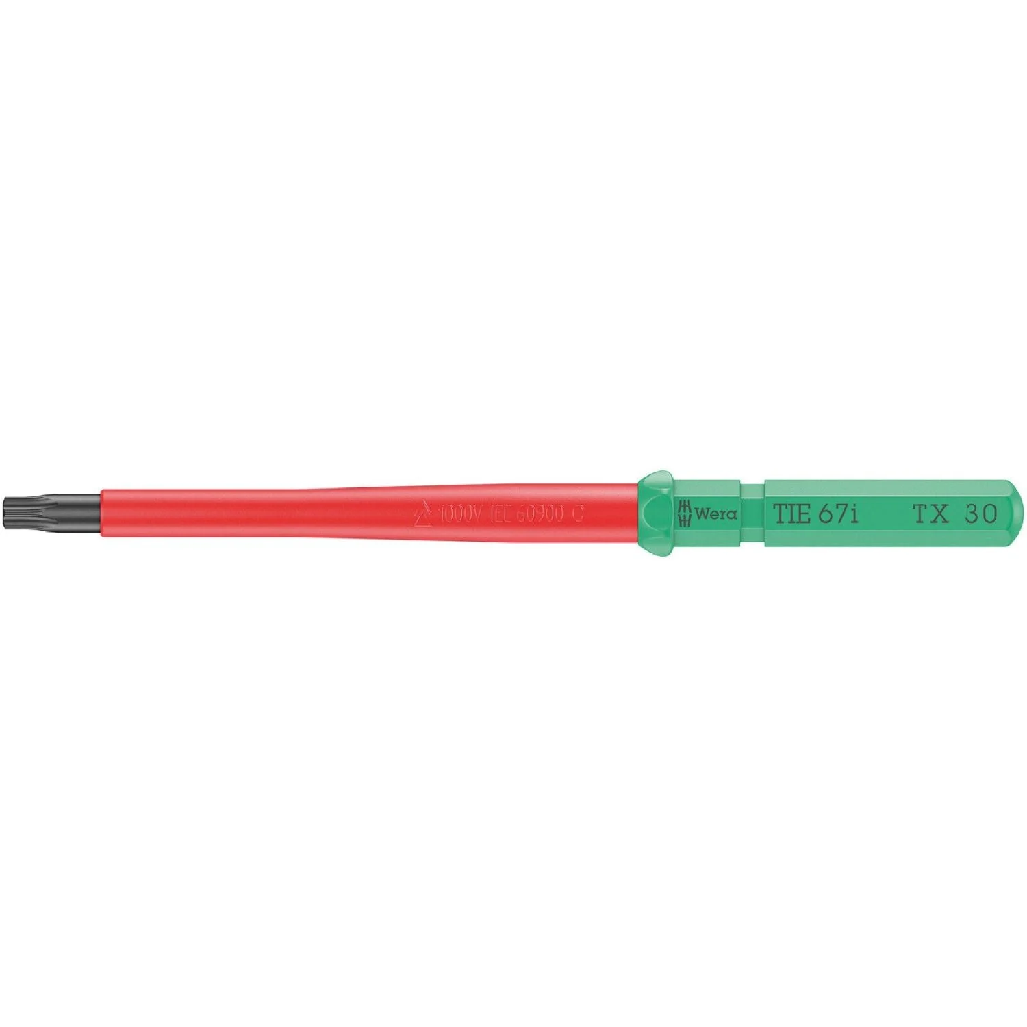 Wera Kraftform Kompakt VDE 67 I Torx Take It Easy, Torx 30x157-mm.
