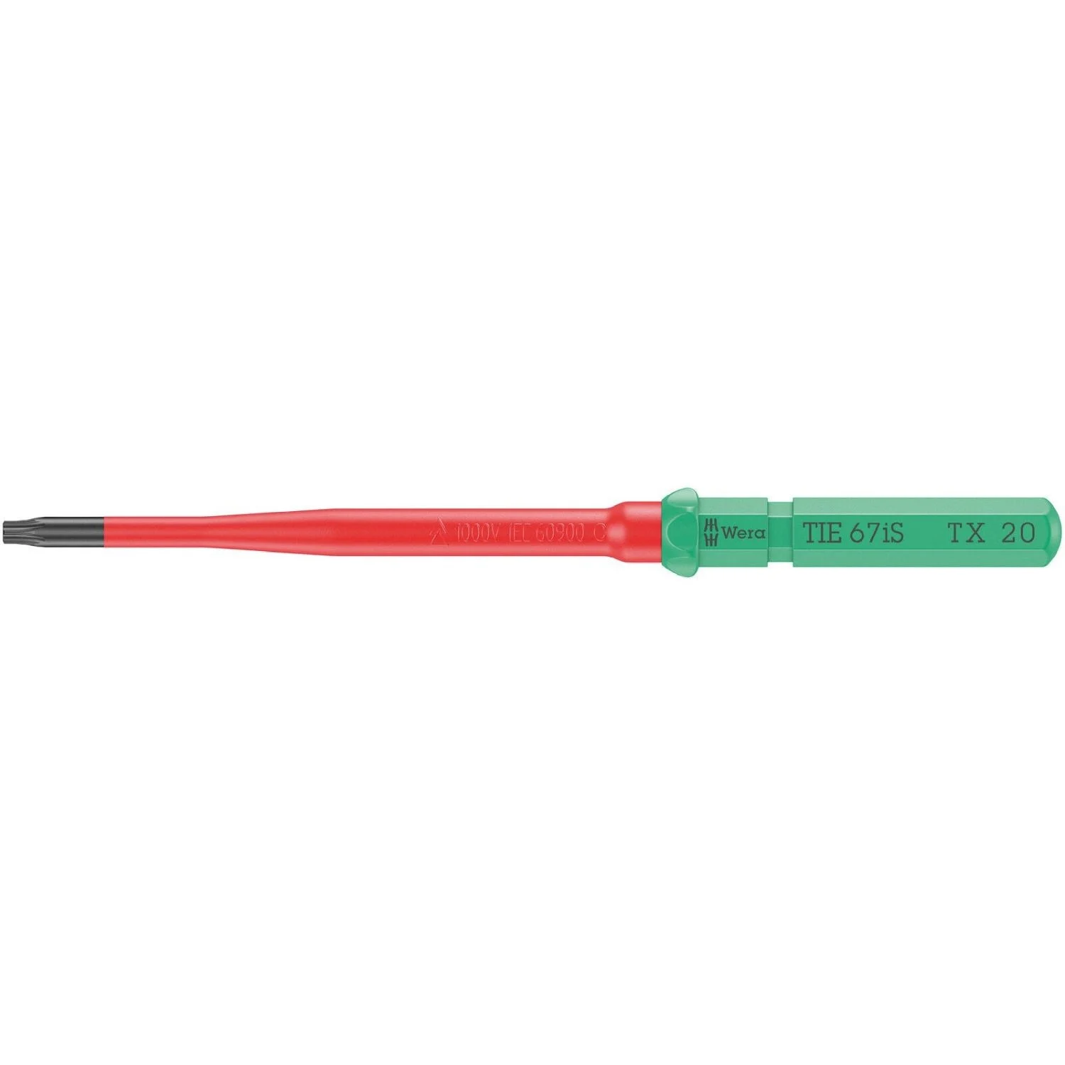 Wera Kraftform Kompakt VDE 67 Is Torx Take It Easy, Torx 20x157-mm.
