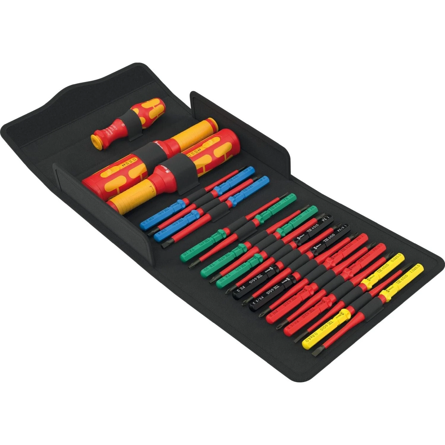 Wera Kraftform Kompakt VDE Safe-Torque Speed Control Cabinet Set 1, 23-Pieces