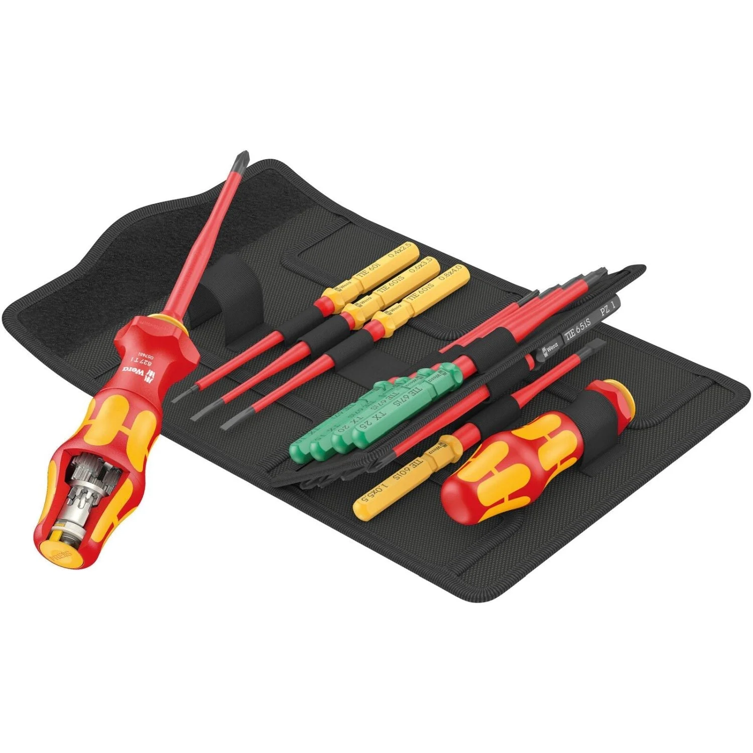 Wera Kraftform Kompakt Turbo I 1 Tool Finder, 16-Pieces
