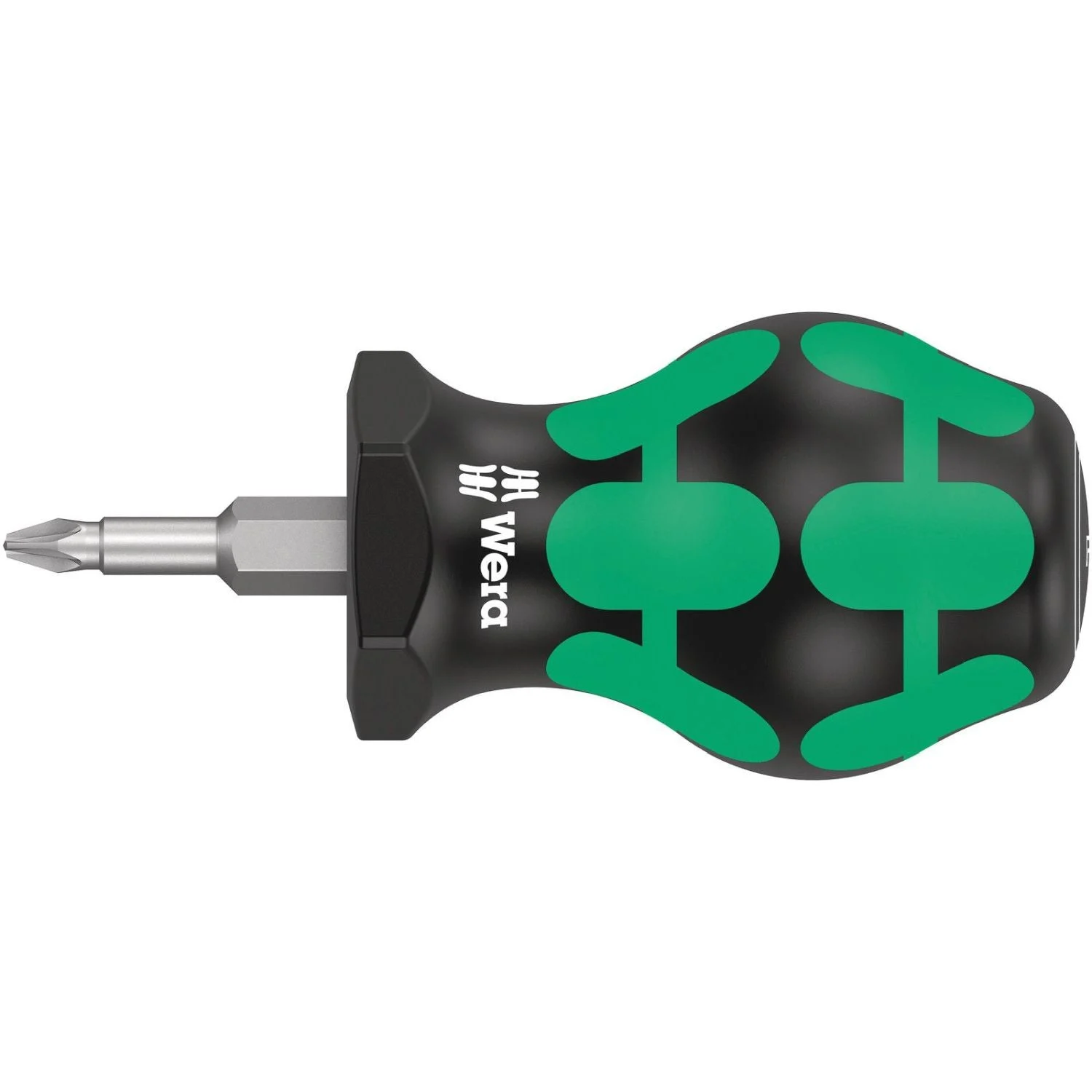 Wera 355 Pz Pozidriv-Head Stubby/Carburetor Screwdriver, Pz 1x25-mm.