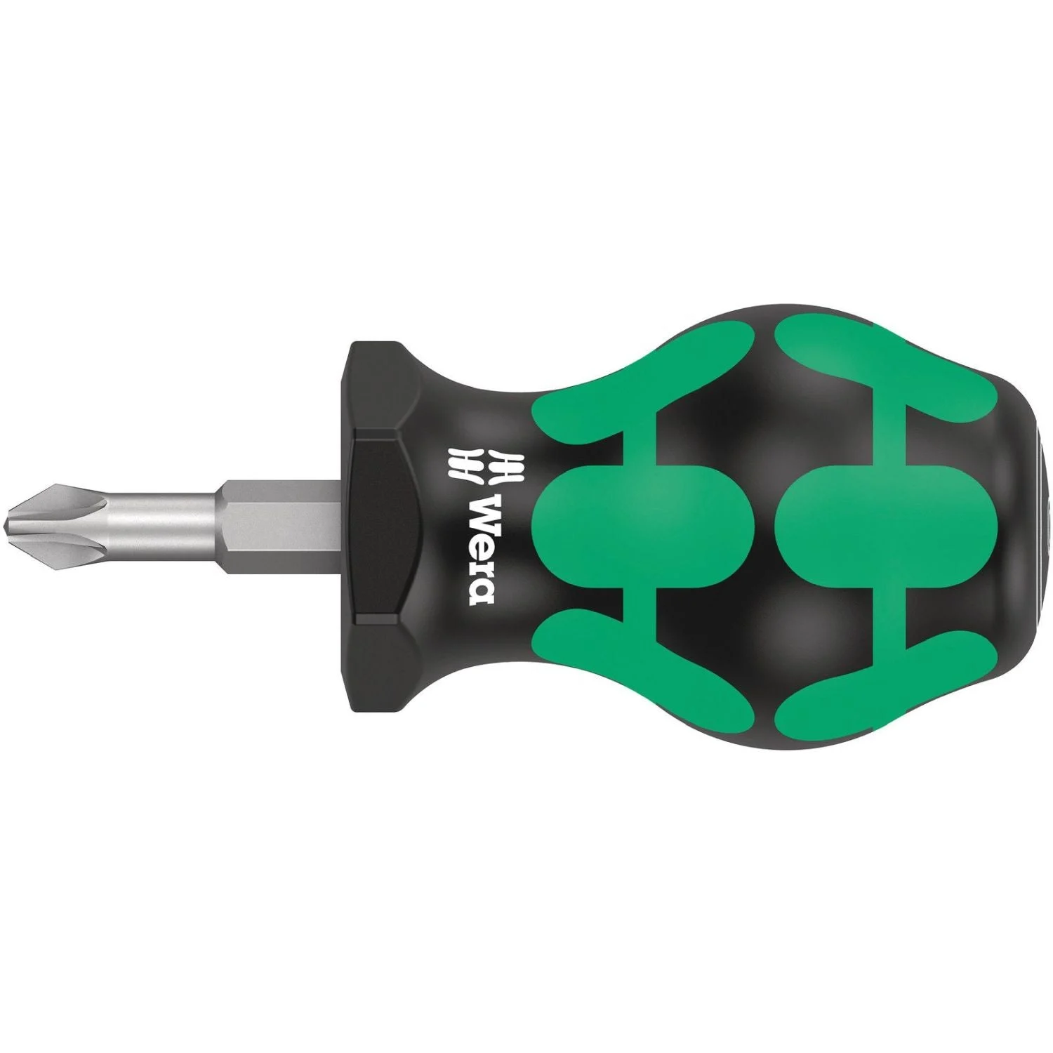 Wera 355 Pz Pozidriv-Head Stubby/Carburetor Screwdriver, Pz 2x25-mm.