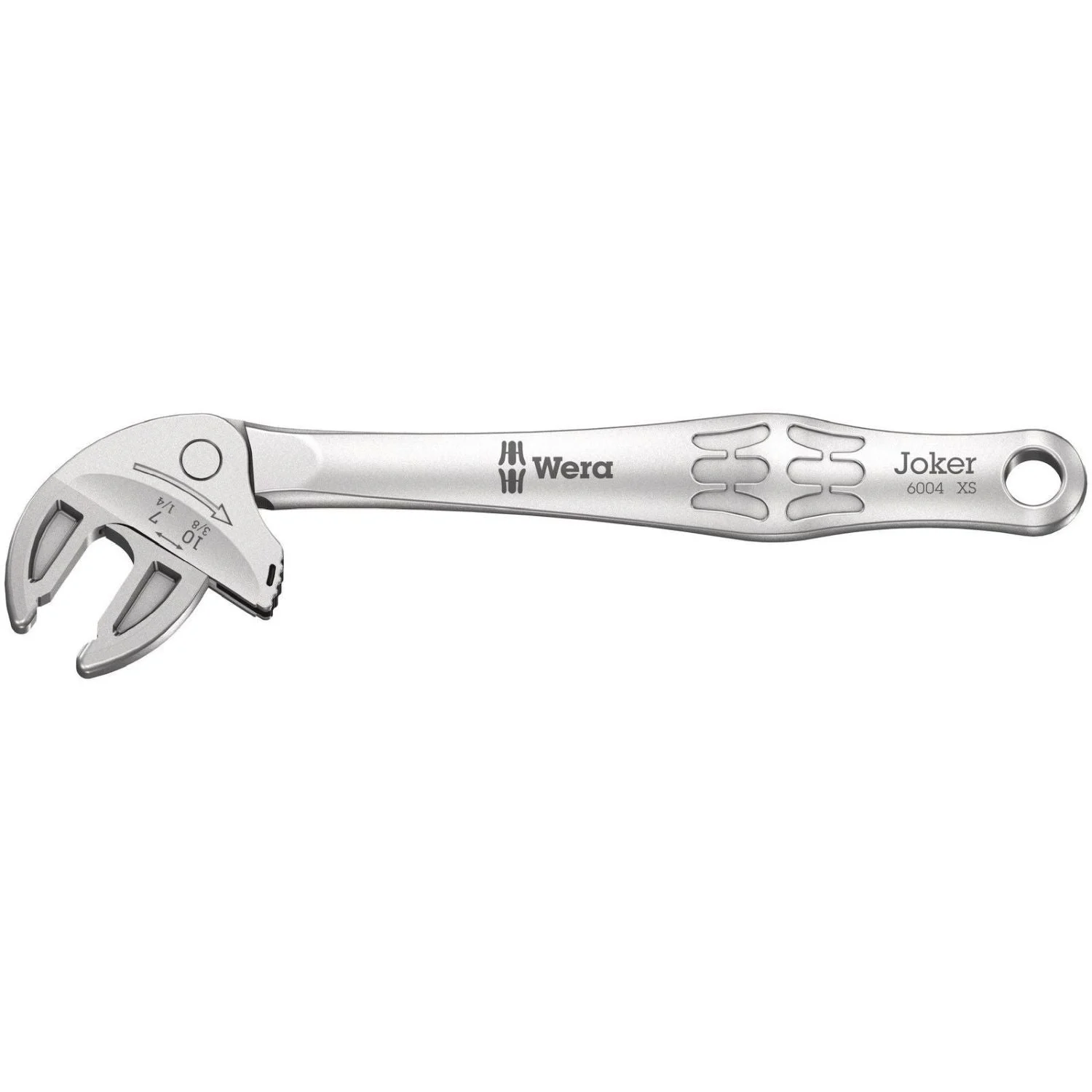 Wera 6004 Joker Xs Self-Setting Spanner, 7; 8; 9; 10x1/4; 5/16; 3/8“-in.x117-mm.