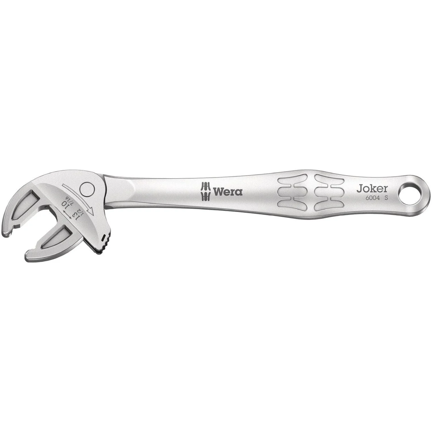 Wera 6004 Joker S Self-Setting Spanner, 10; 11; 12; 13x7/16; 1/2-in.x154-mm.