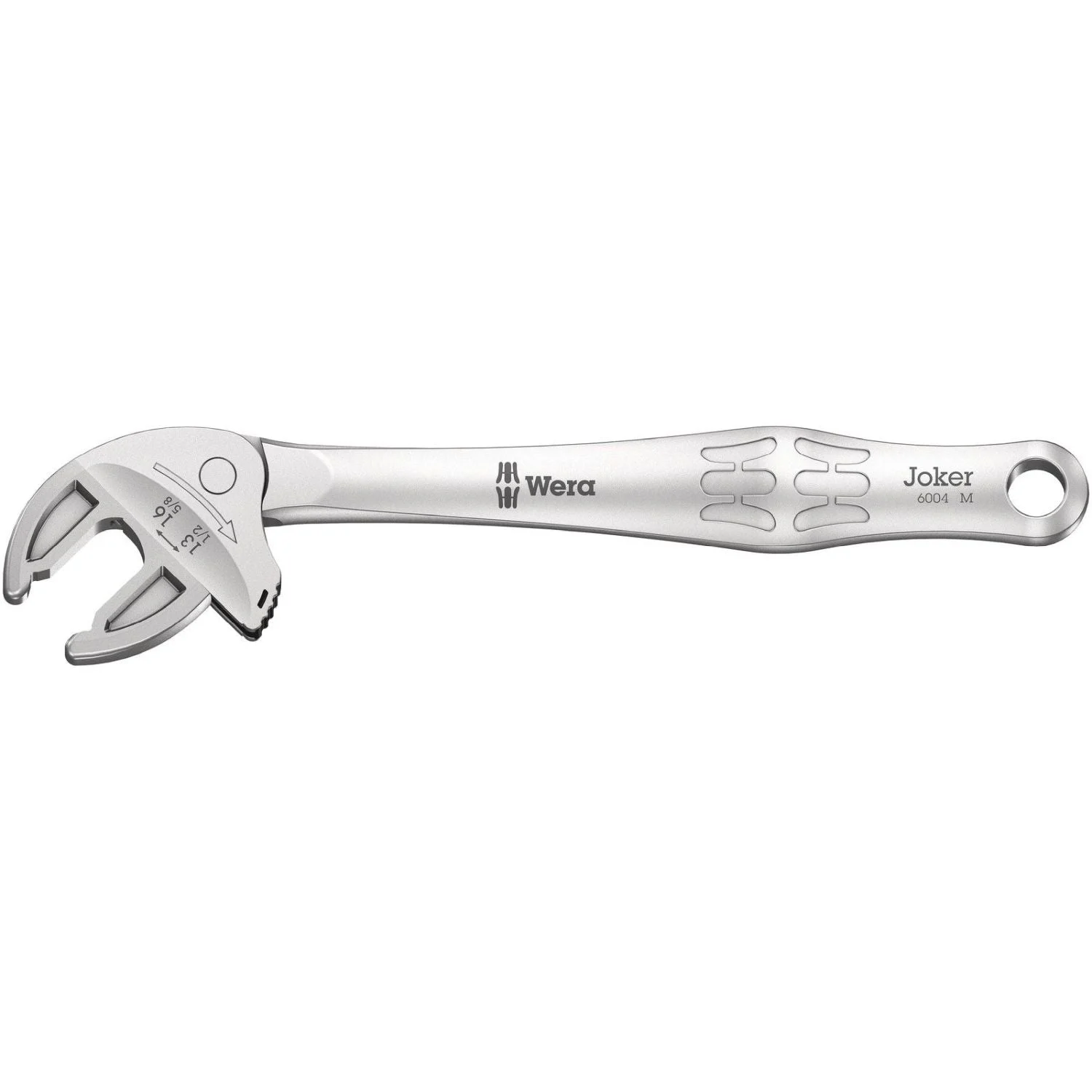 Wera 6004 Joker M Self-Setting Spanner, 13; 14; 15; 16x1/2; 17/32; 9/16; 19/32; 5/8-in.x188-mm.