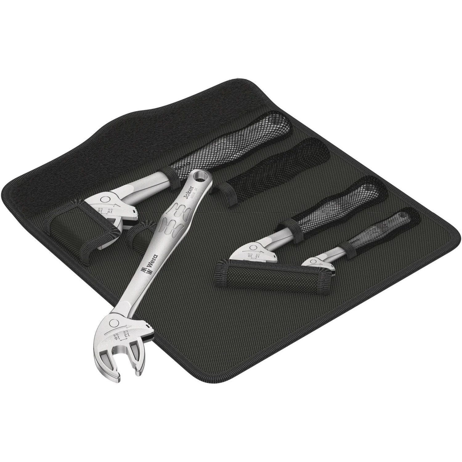 Wera 6004 Joker 4 Set 1 Self-Setting Spanner Set, 4-Pieces