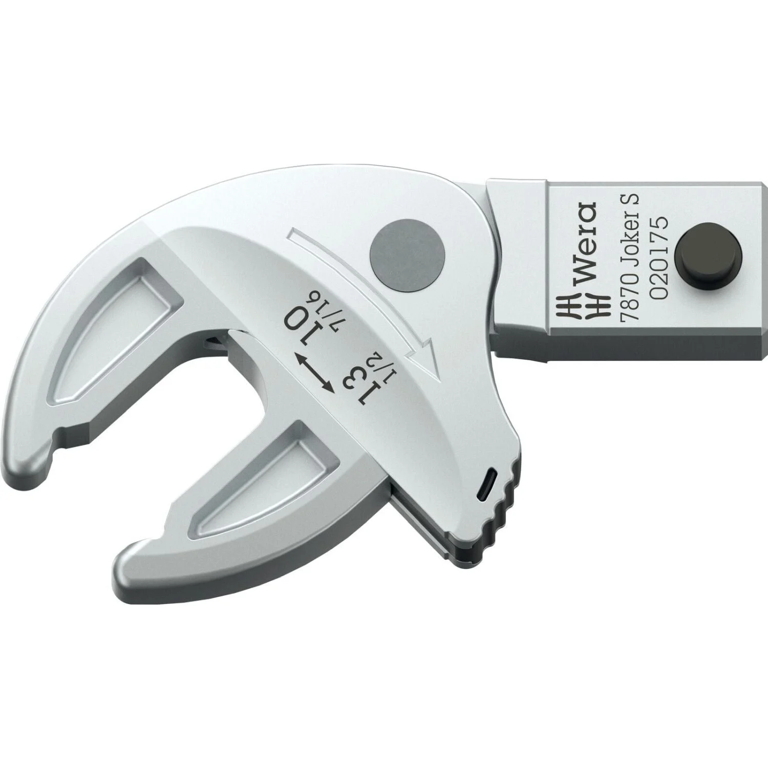 Wera 7870 Joker S Self-Setting Insert Spanner For Wrench Sizes 10-13-mm., 9X12-mm., 9X12x10-13x7/16-1/2-in.x57.7-mm.