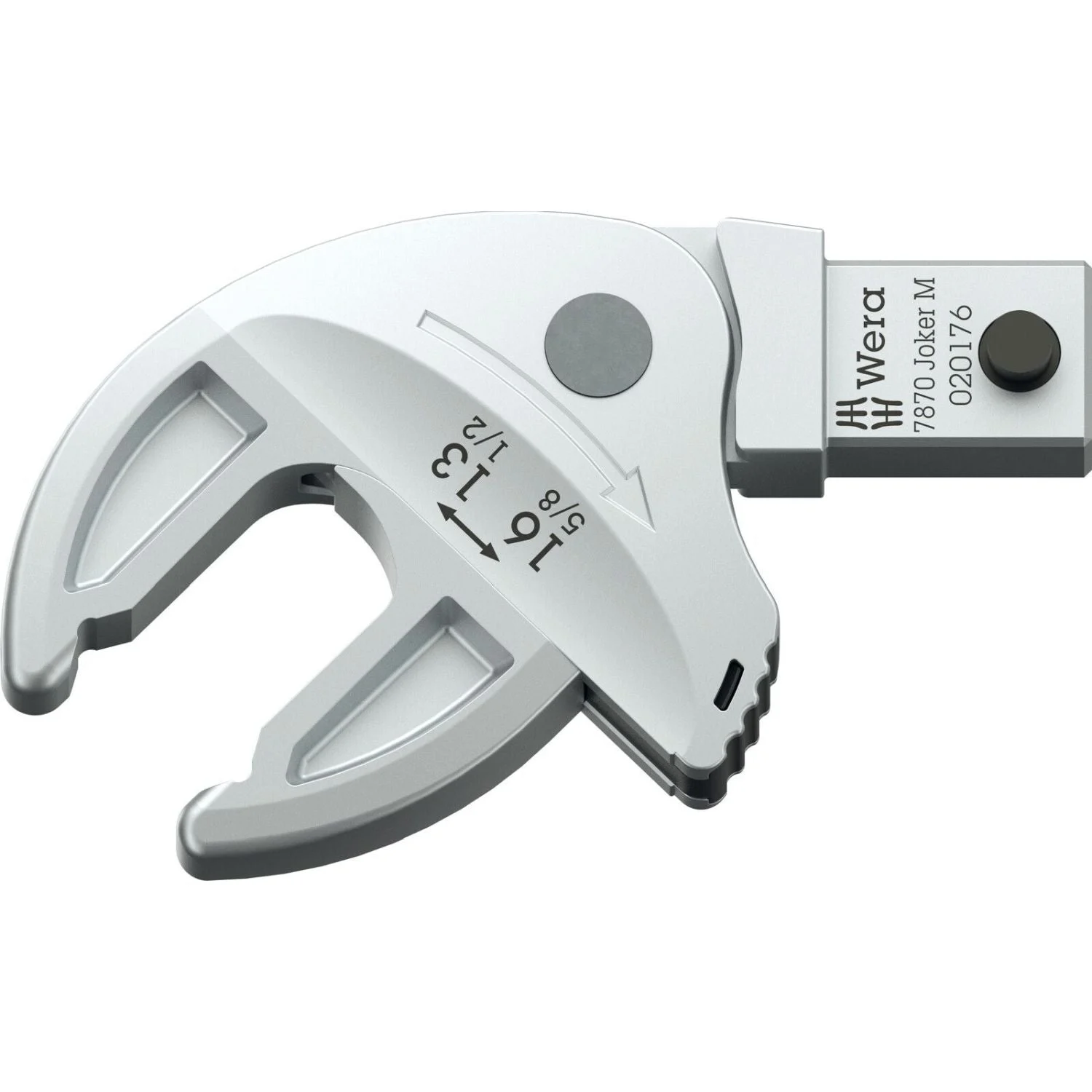Wera 7870 Joker M Self-Setting Insert Spanner For Wrench Sizes 13-16-mm., 9X12-mm., 9X12x13-16x5/8-3/4-in.x67.7-mm.