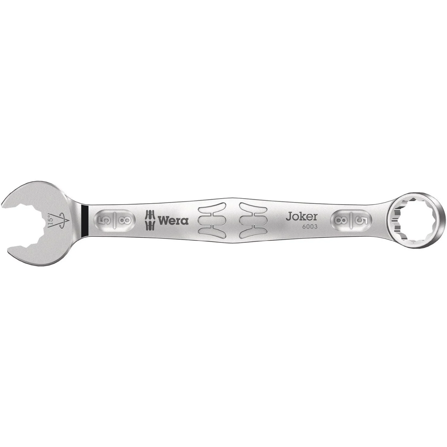 Wera 6003 Joker Combination Wrench, Imperial, 5/8-in.x182-mm.