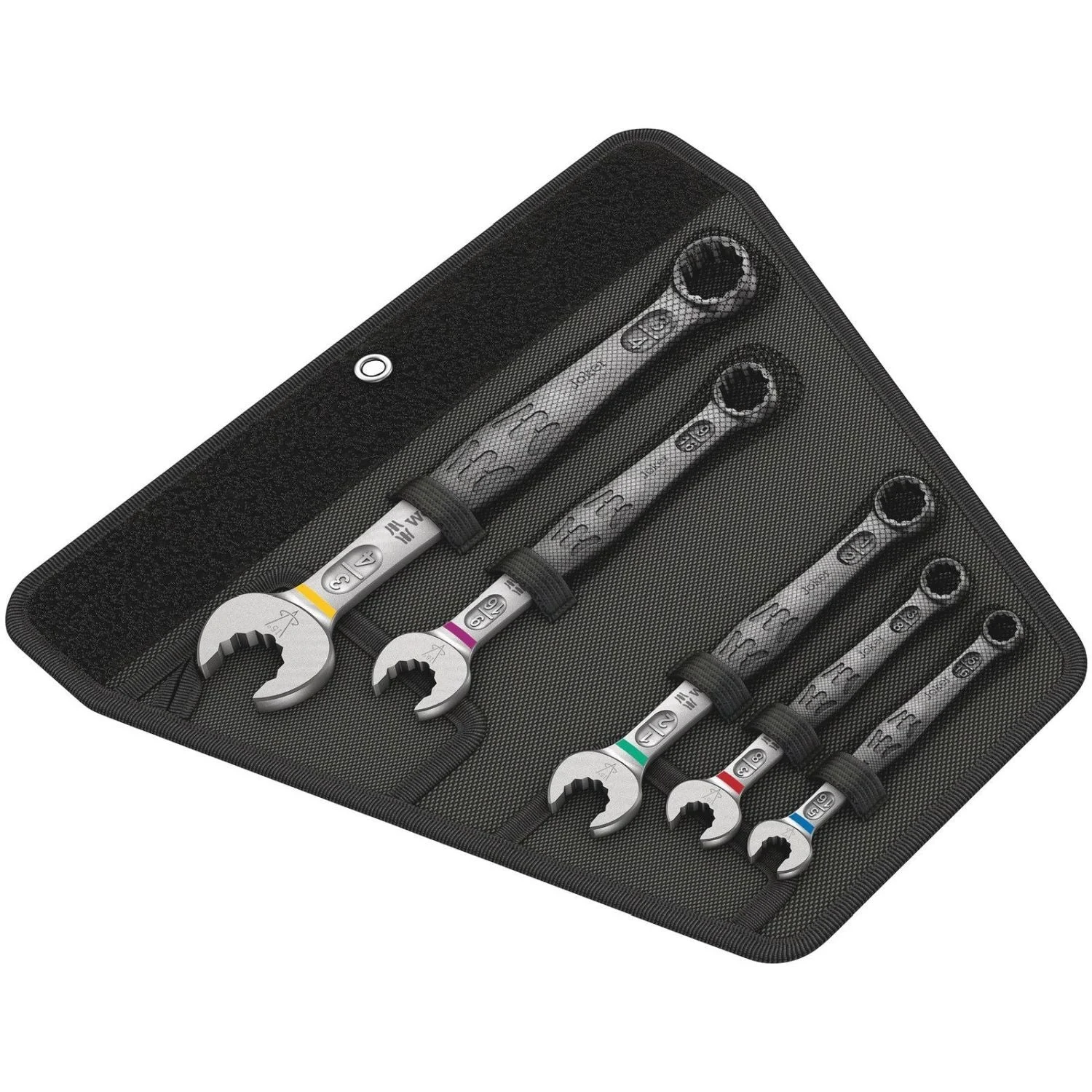 Wera 6003 Joker 5 Imperial Set 1 Combination Wrench Set, Imperial, 5-Pieces