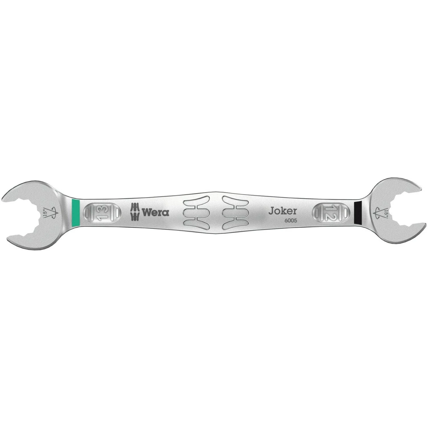 Wera 6005 Joker Double Open End Wrench, 12x13x166-mm.