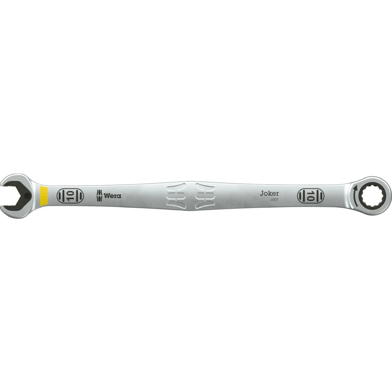 Wera 6007 Joker SB Ring Ratchet Spanner, Long Design, 10x209-mm.