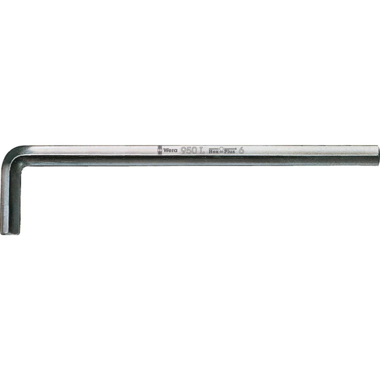 Wera 950 L-Key, Metric, Chrome-Plated, 10x219-mm.