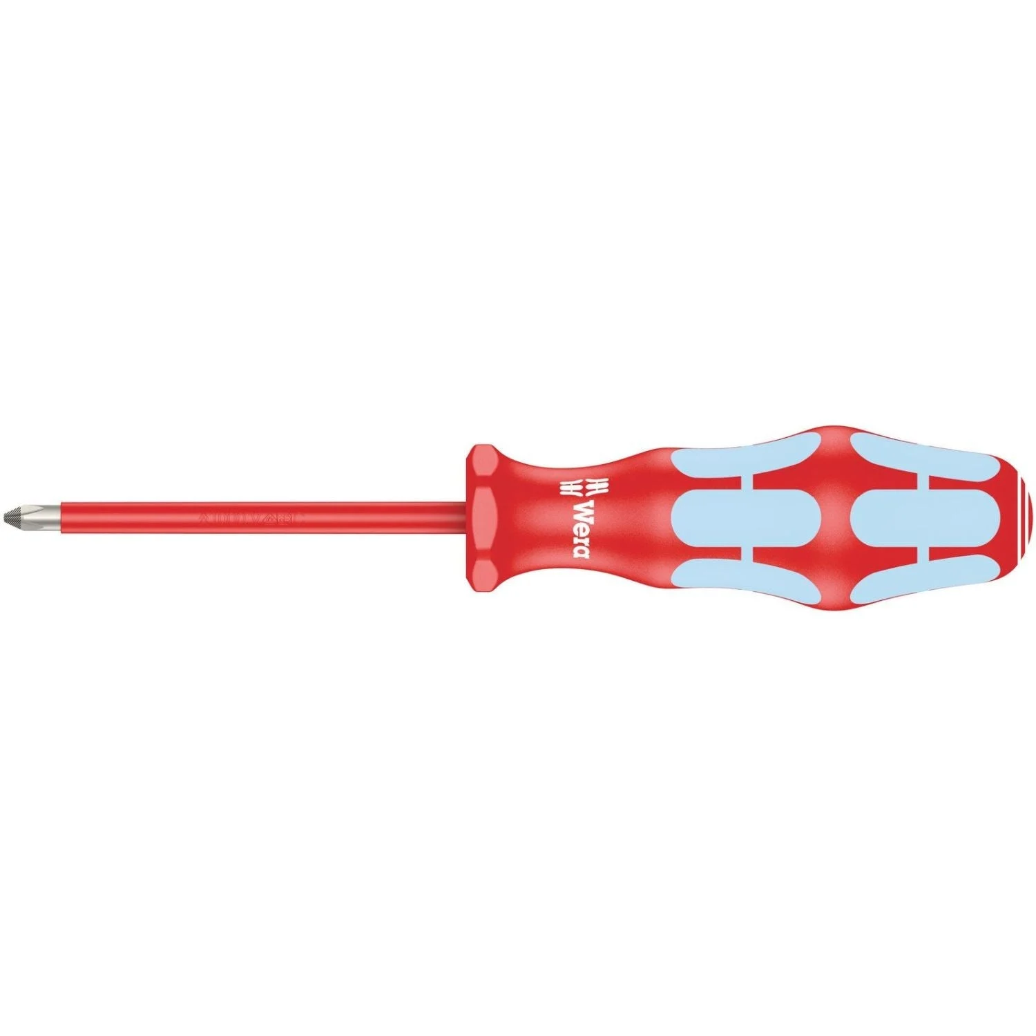 Wera 3162 I Ph VDE Insulated Screwdriver For Phillips Screws, Stainless, Ph 1x80-mm.