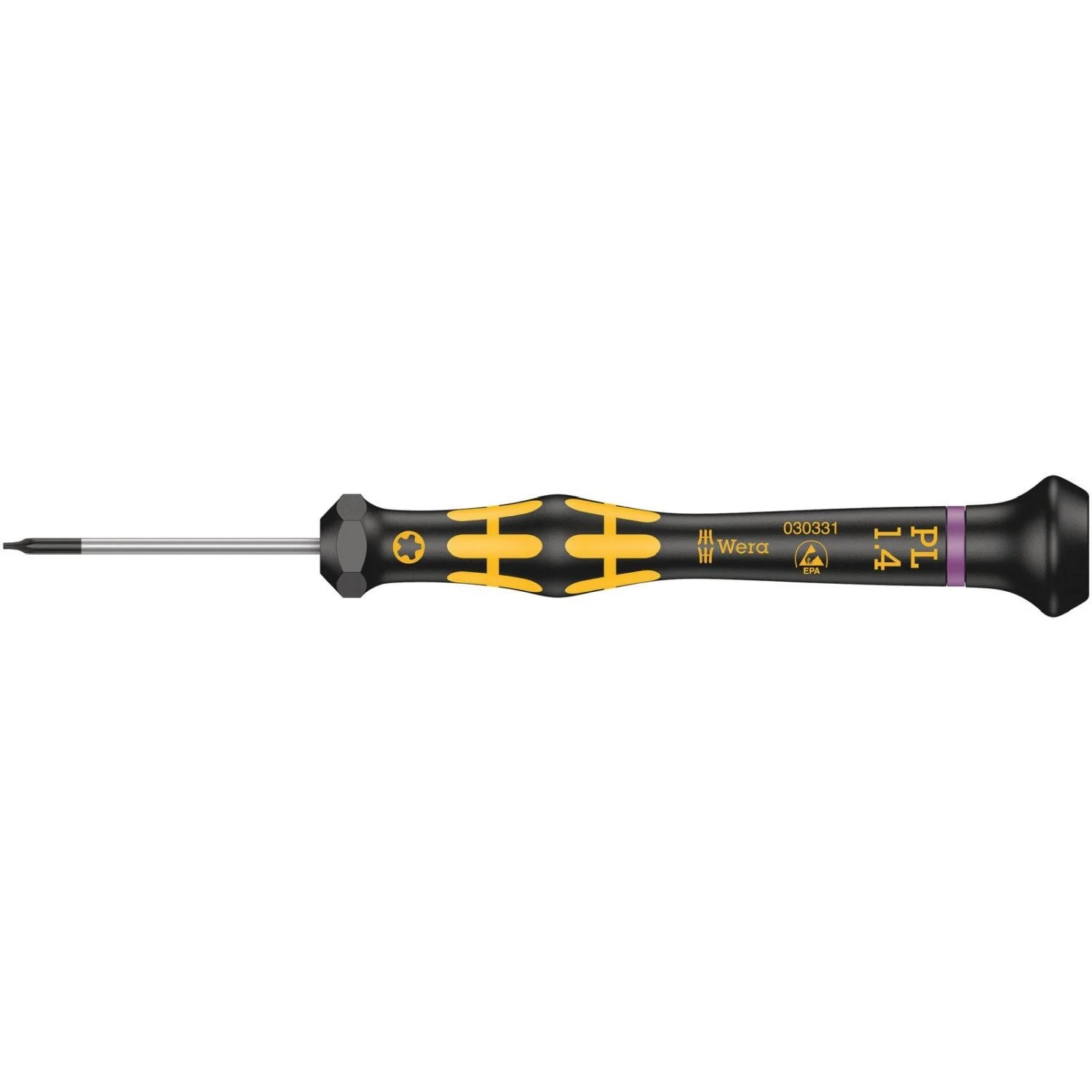 Wera 1573 Pentalobe Esd Kraftform Micro Screwdriver, Pl 1.4x40-mm.