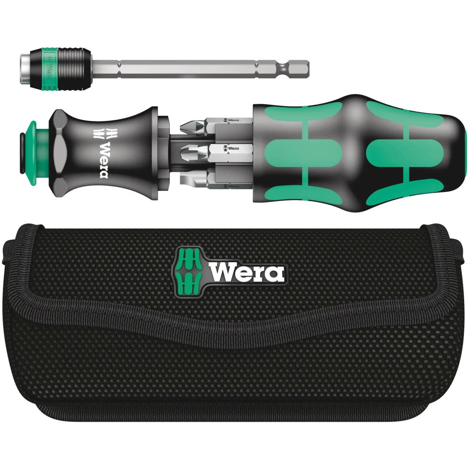 Wera Kraftform Kompakt 25 With Pouch, 7-Pieces