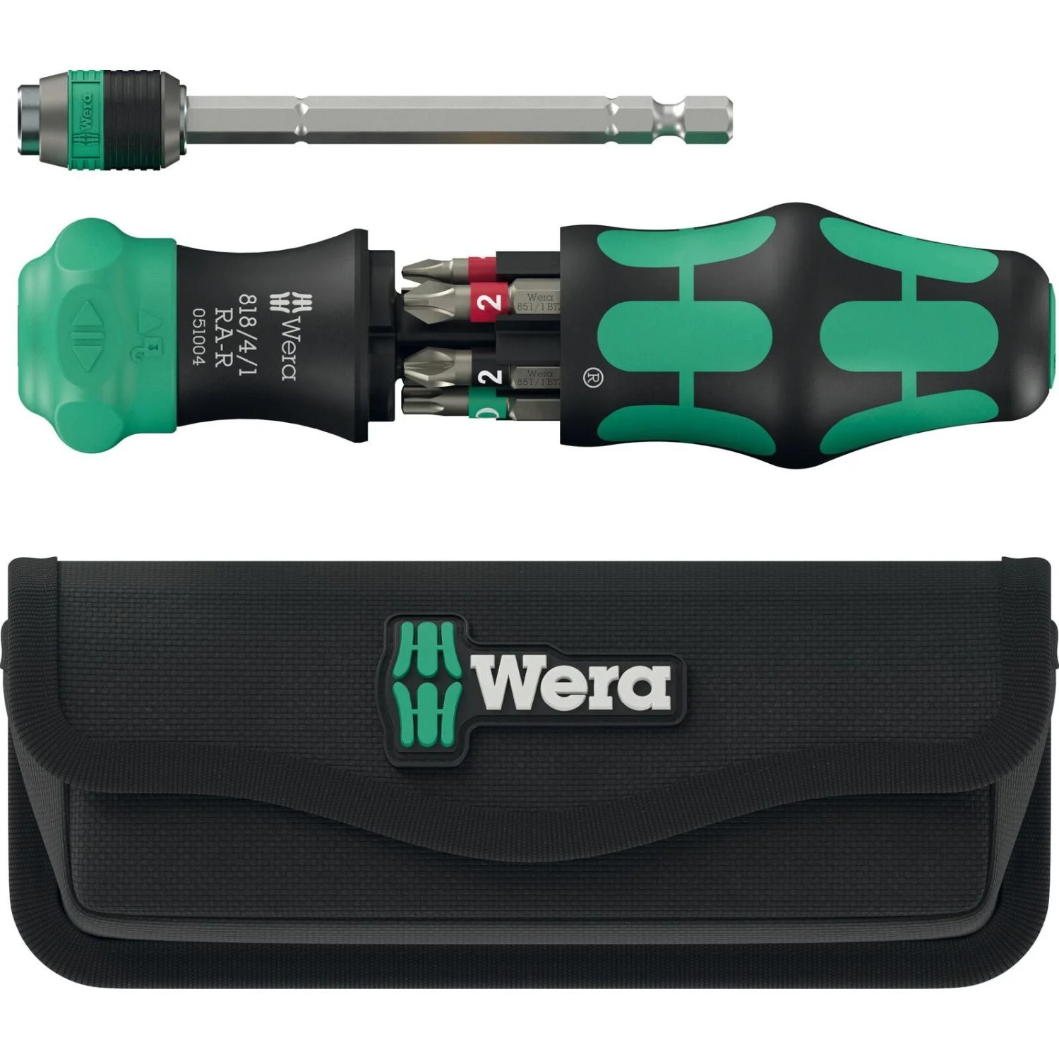 Wera Kraftform Kompakt 20 Ra-R With Pouch, 6-Pieces