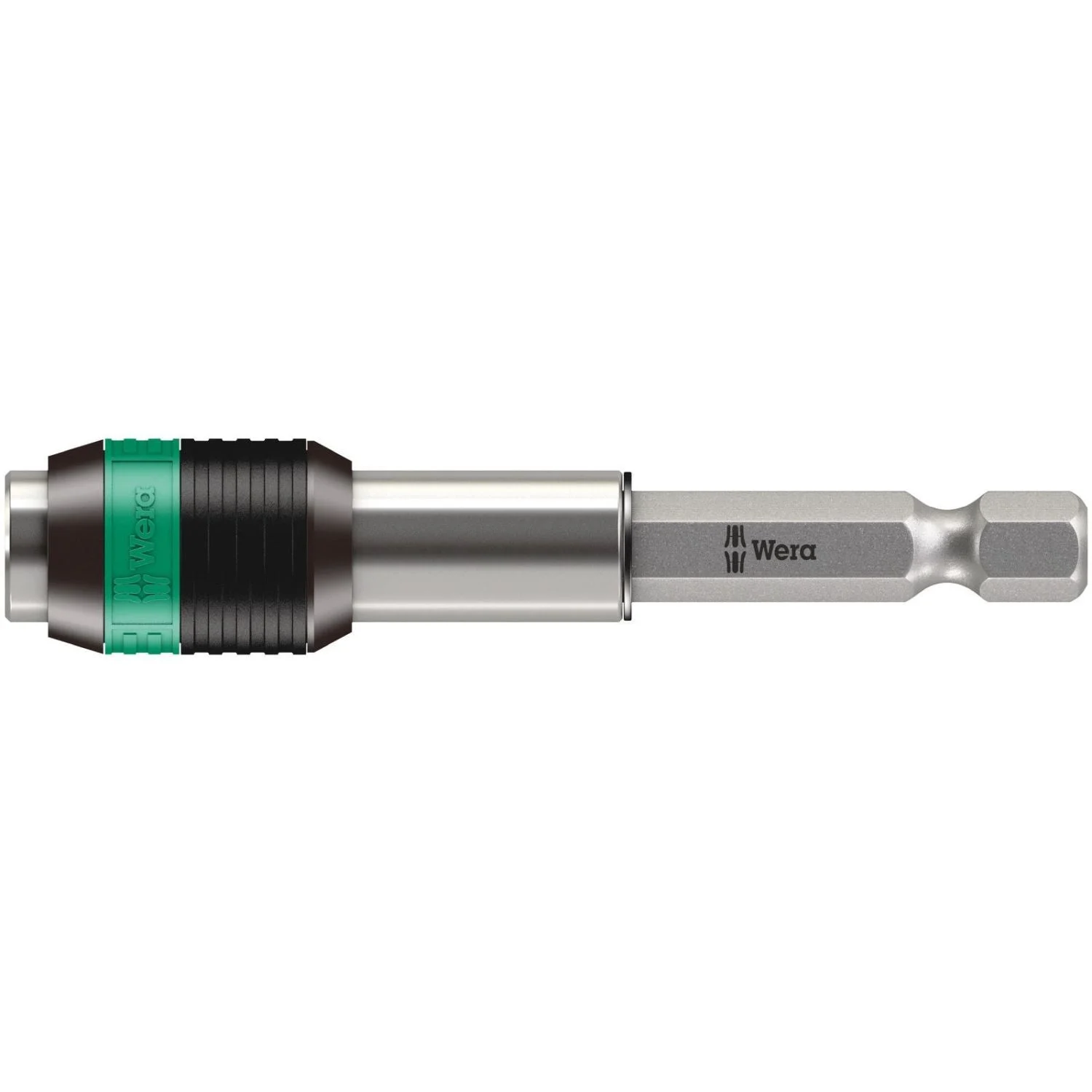 Wera 889/4/1 Rapidaptor Universal Bit Holder, 1/4-in.x75-mm.