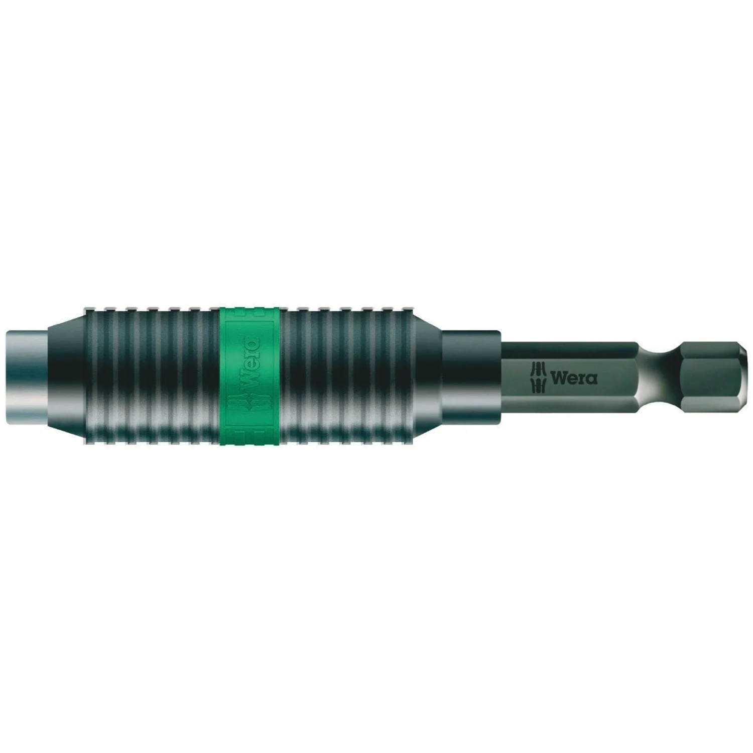 Wera 897/4 R Rapidaptor Bitorsion Universal Bit Holder, 1/4-in.x75-mm.