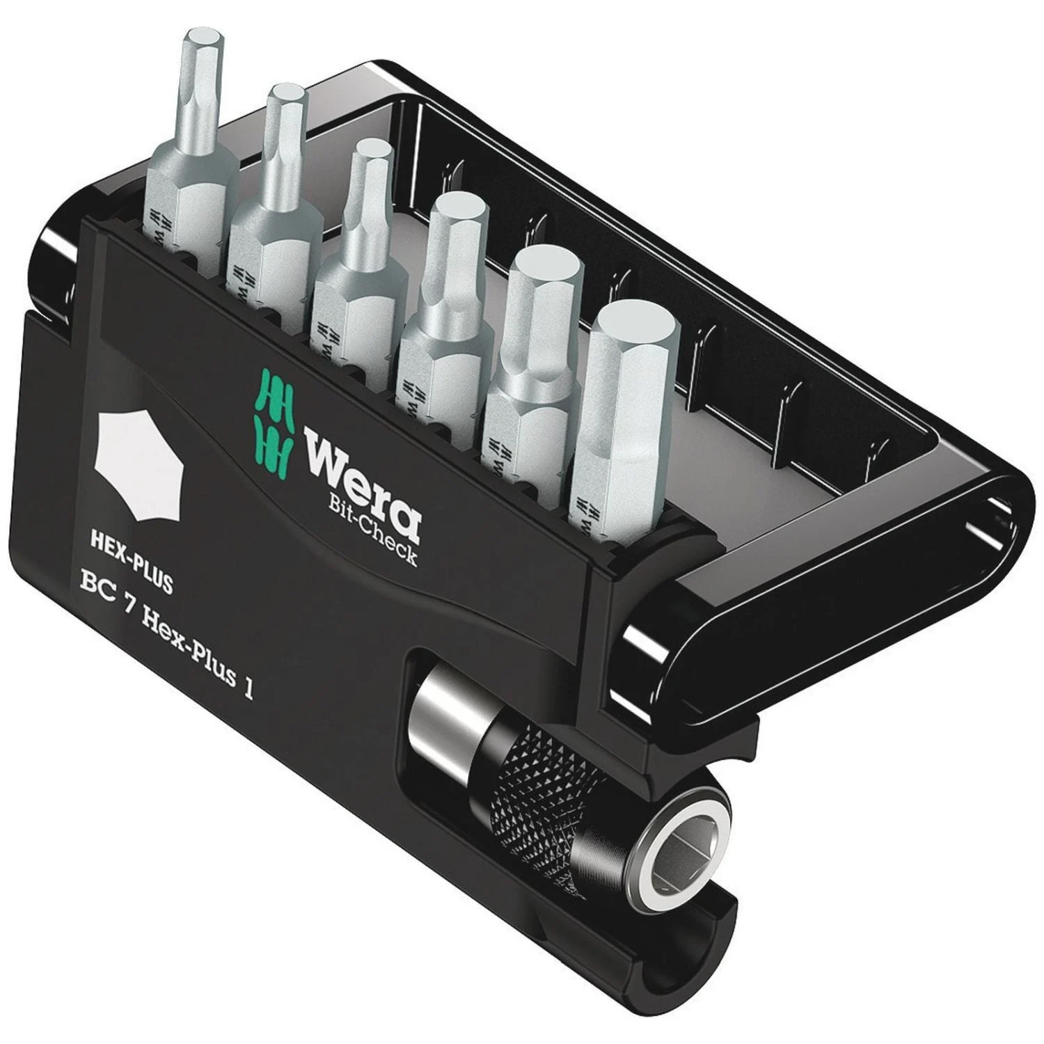 Wera Bit-Check 7 Hex-Plus 1, 7-Pieces