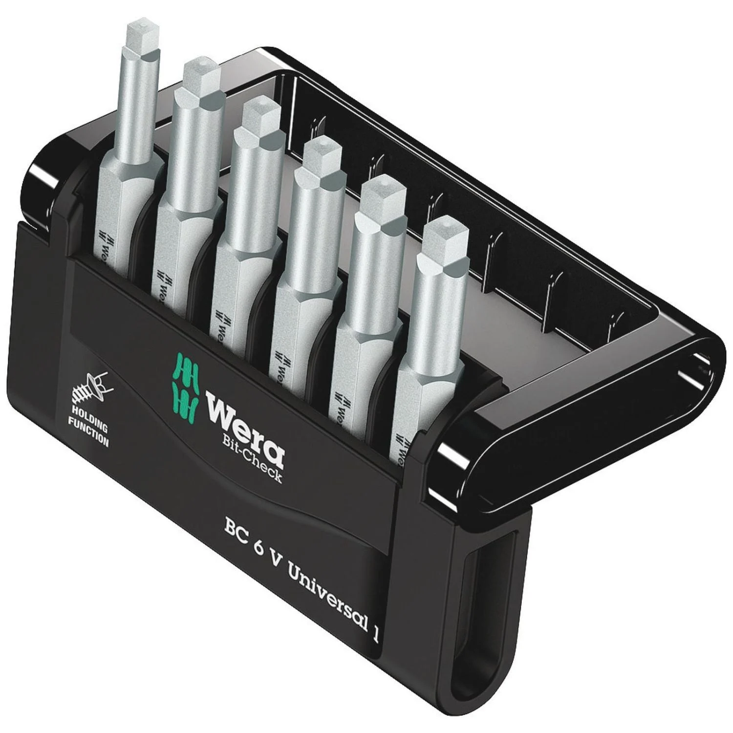 Wera Bit-Check 6 V Universal 1, 6-Pieces