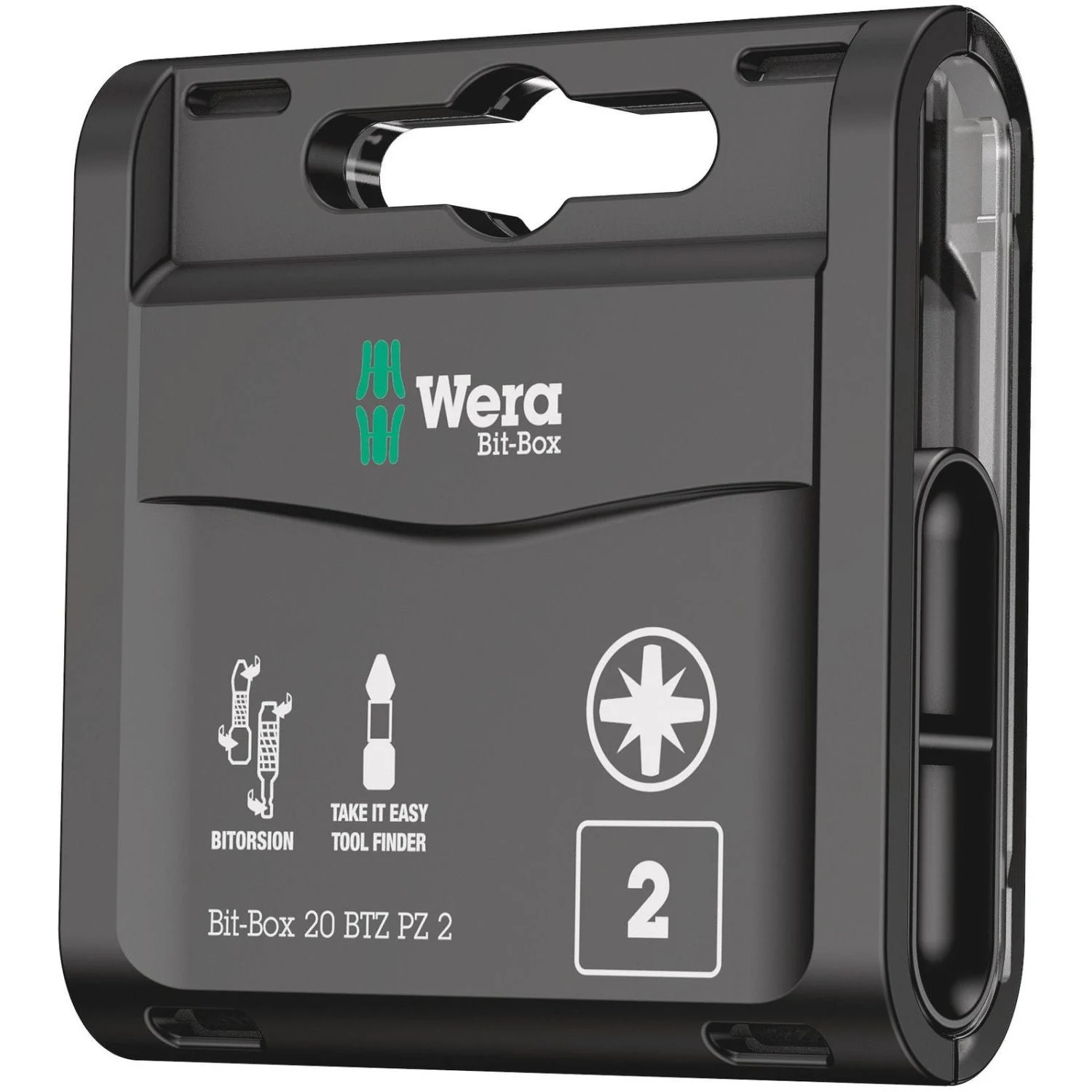 Wera Bit-Box 20 Btz Pz, Pz 2x25-mm., 20-Pieces