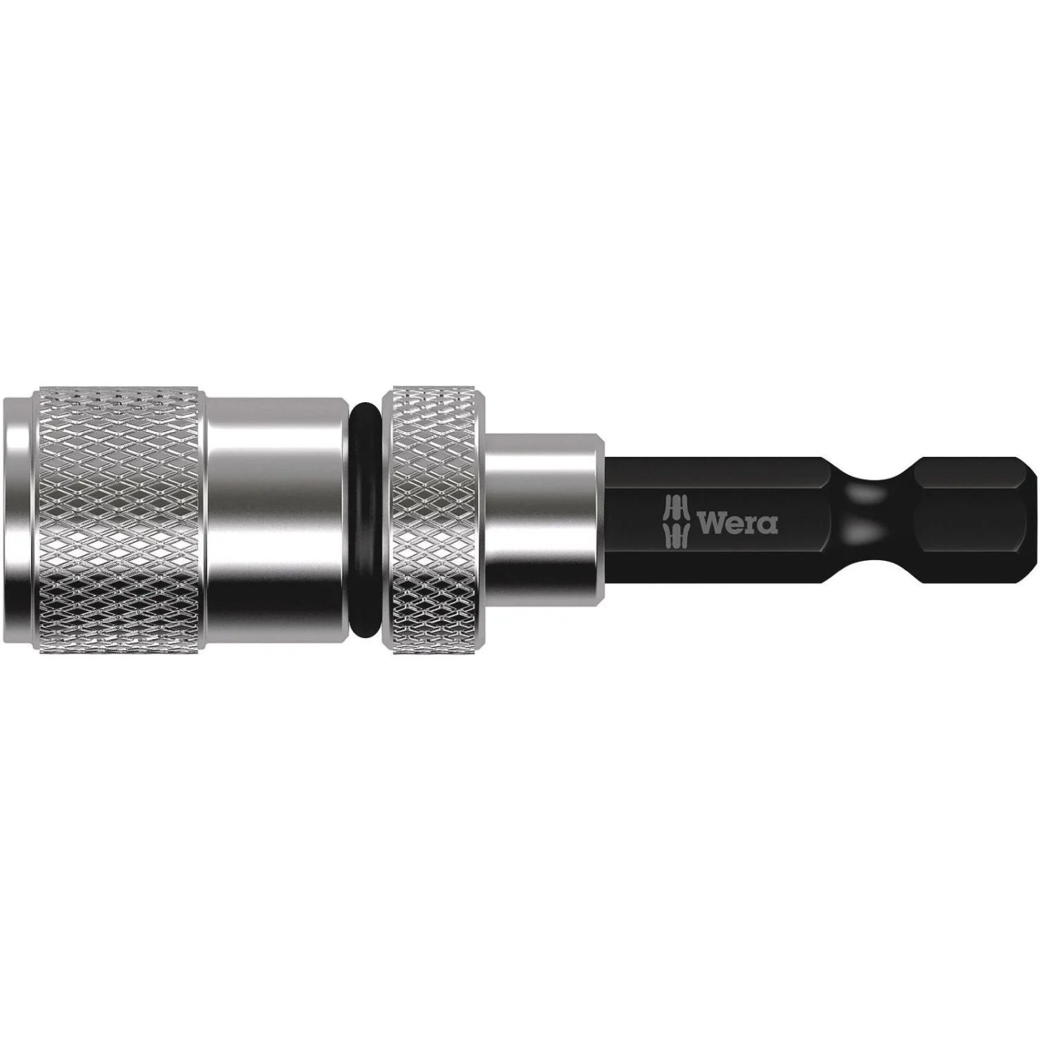 Wera 896/4/1 SB Bit Holder With Adjustable Depth-Control Stop, 1/4-in.x50-mm.
