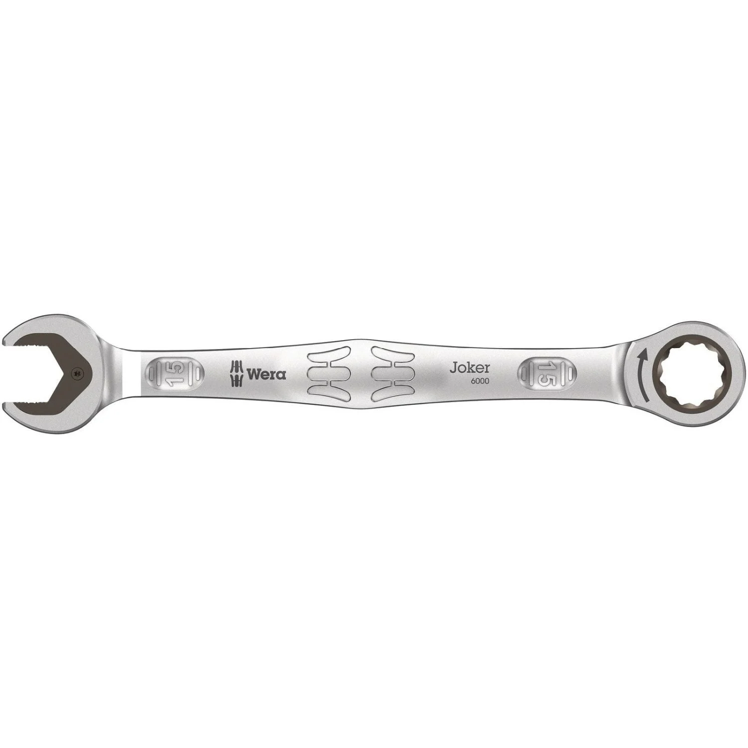 Wera 6000 Joker Ratcheting Combination Wrenches, 15x200-mm.